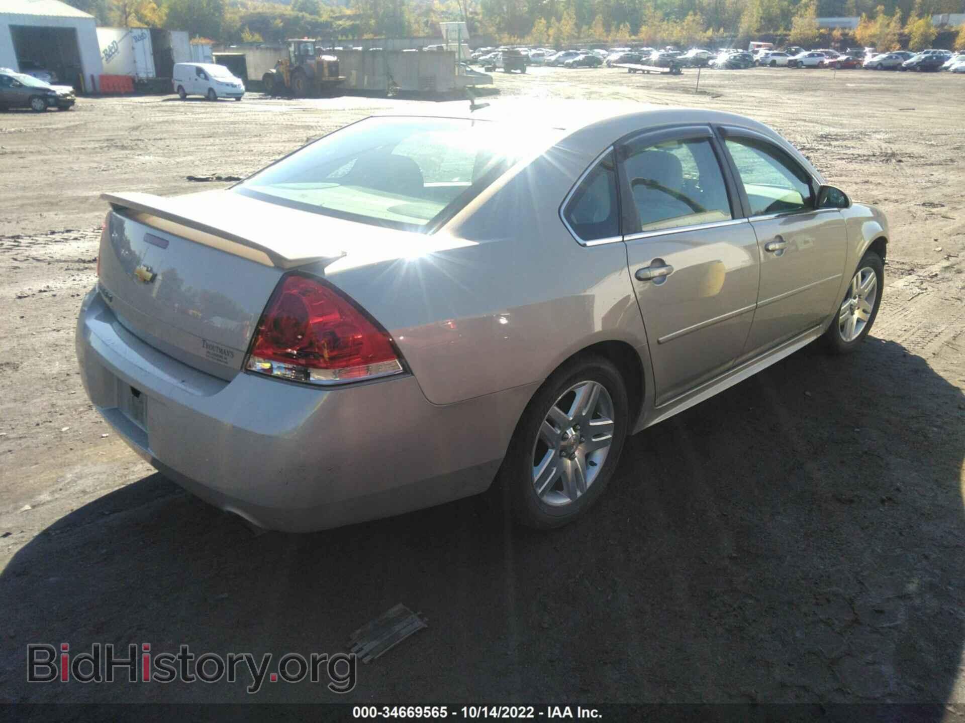 2012 CHEVROLET IMPALA - VIN: 2G1WB5E35C1123444 - Фото 4
