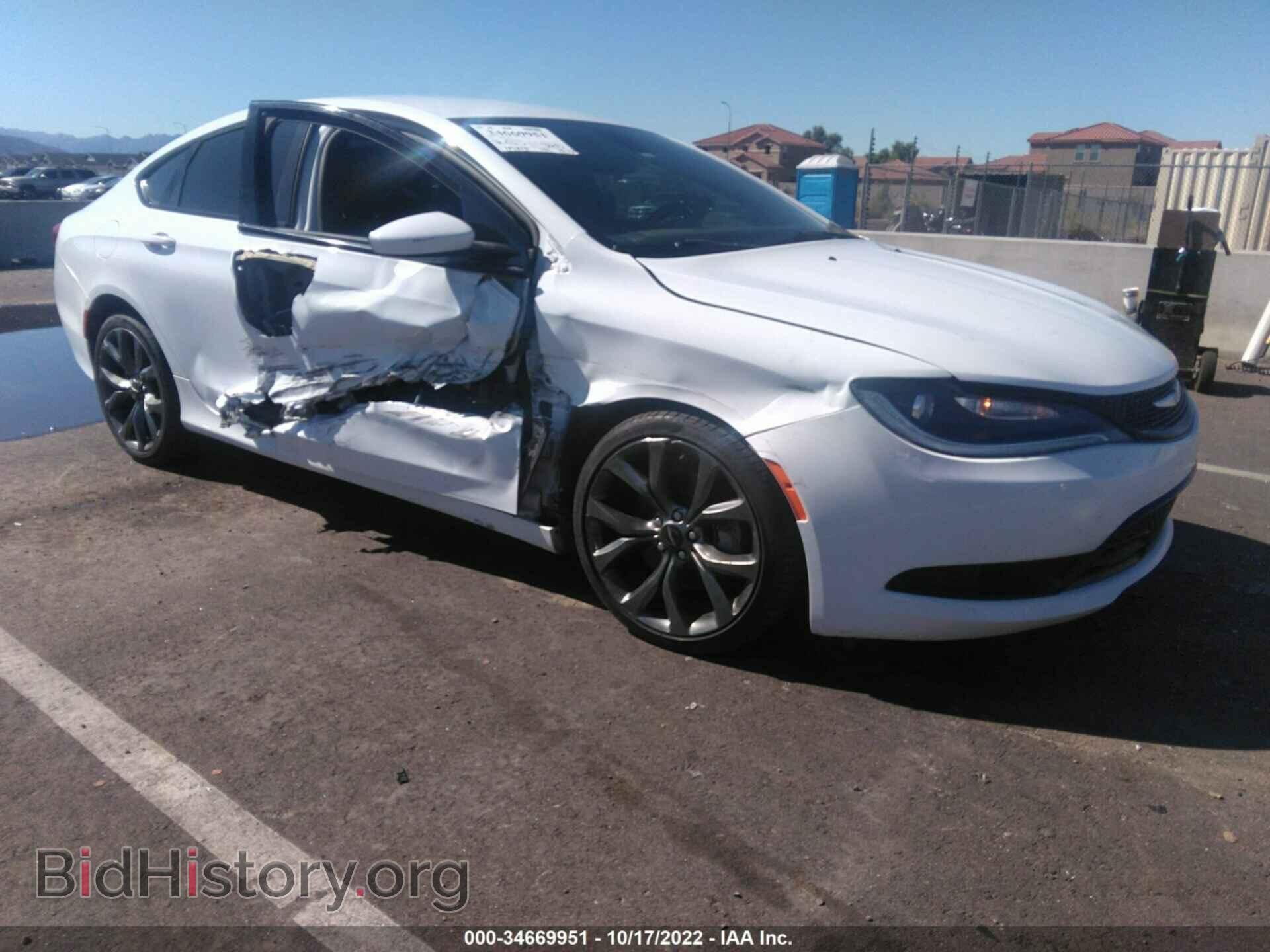 Фотография 1C3CCCBB5GN173695 - CHRYSLER 200 2016