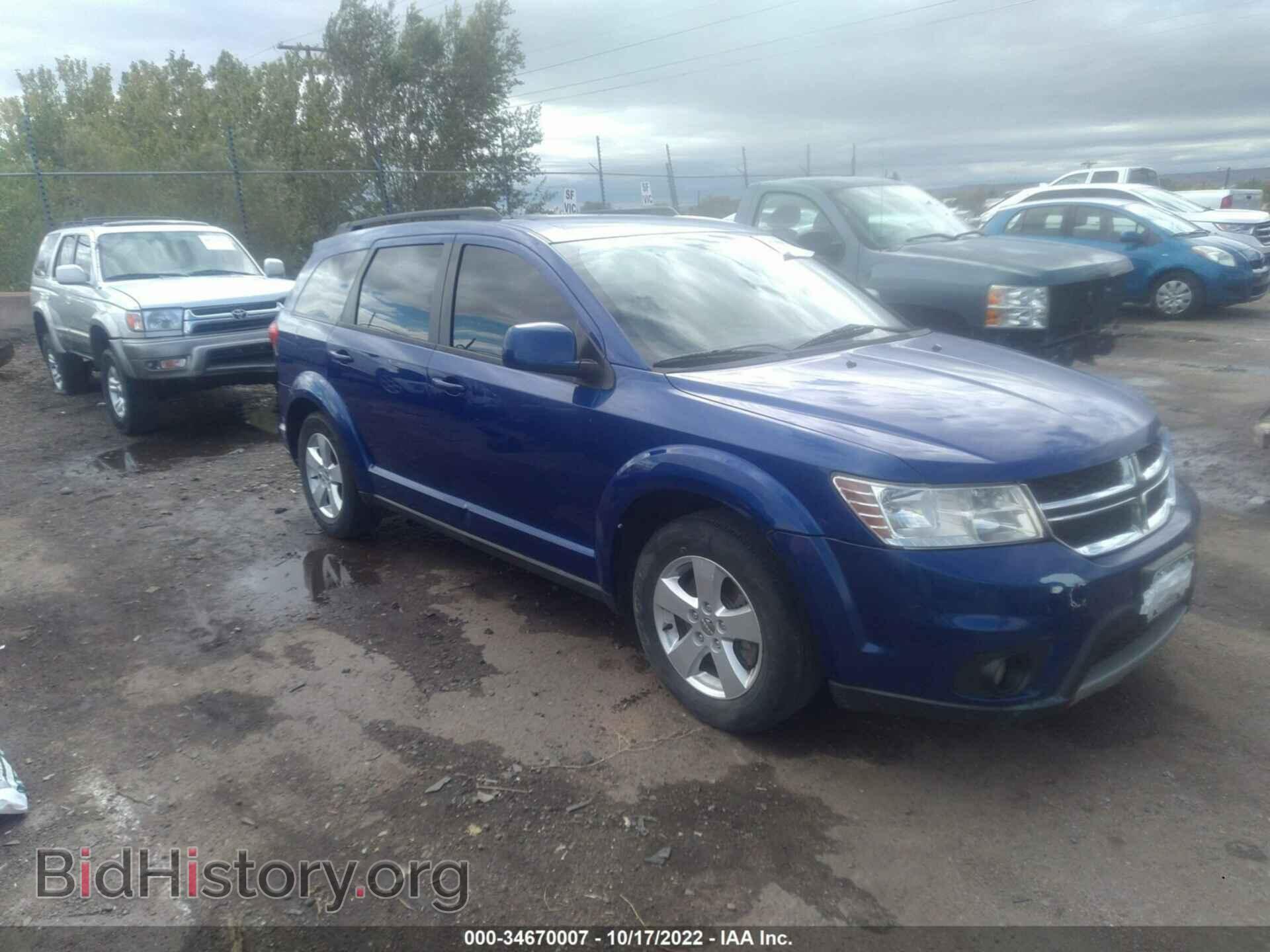 Photo 3C4PDCBB8CT394390 - DODGE JOURNEY 2012