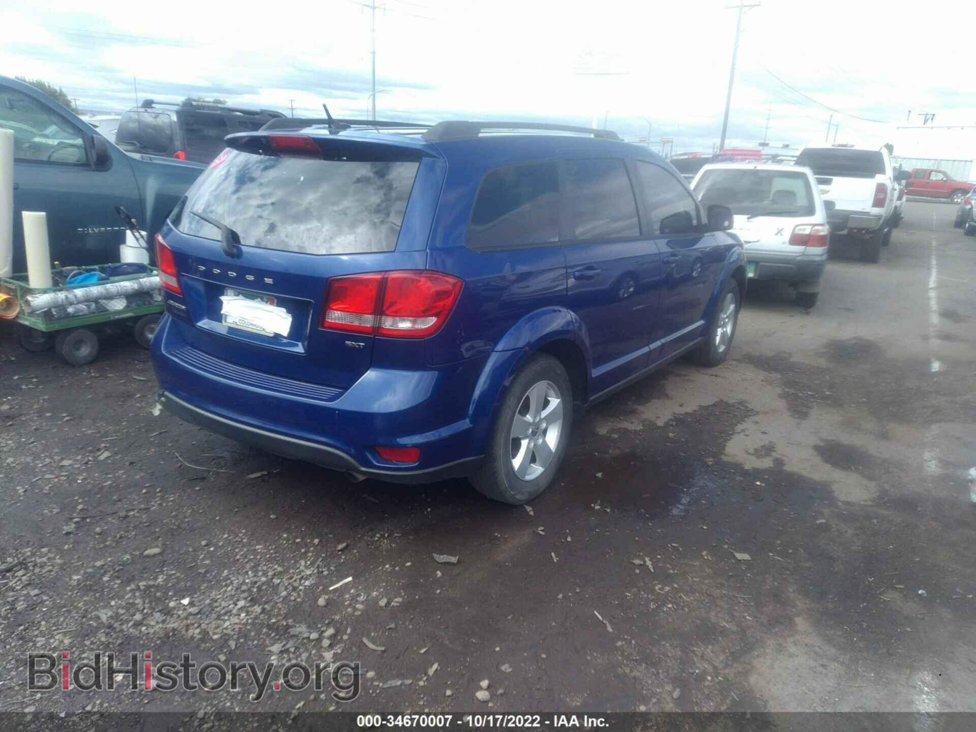 2012 DODGE JOURNEY - VIN: 3C4PDCBB8CT394390 - Фото 4