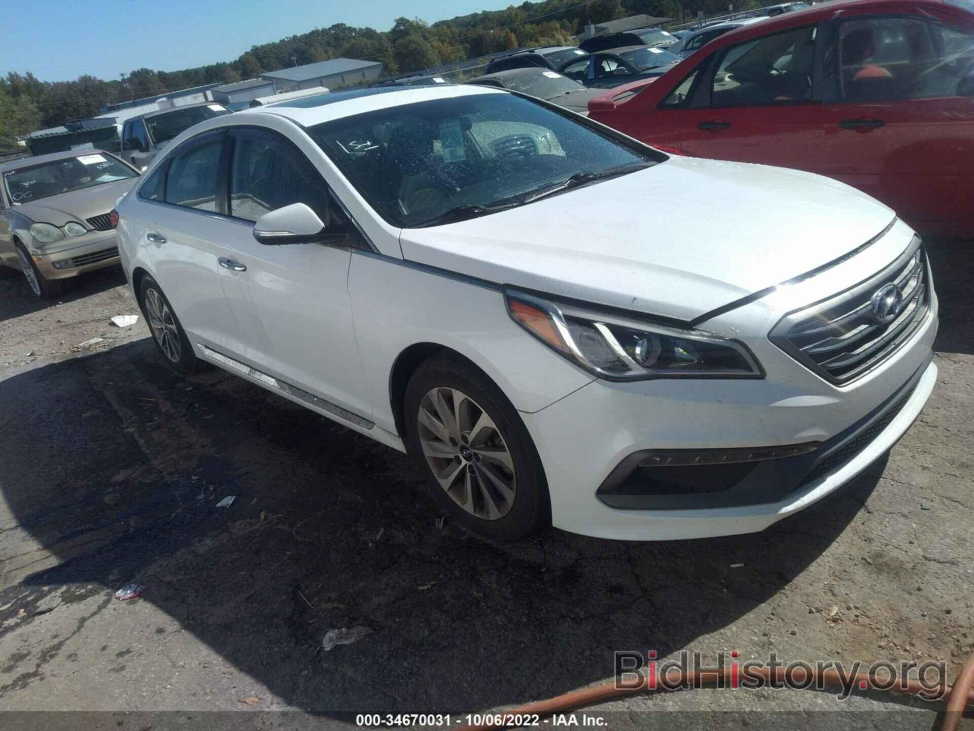 Photo 5NPE34AF4HH448540 - HYUNDAI SONATA 2017