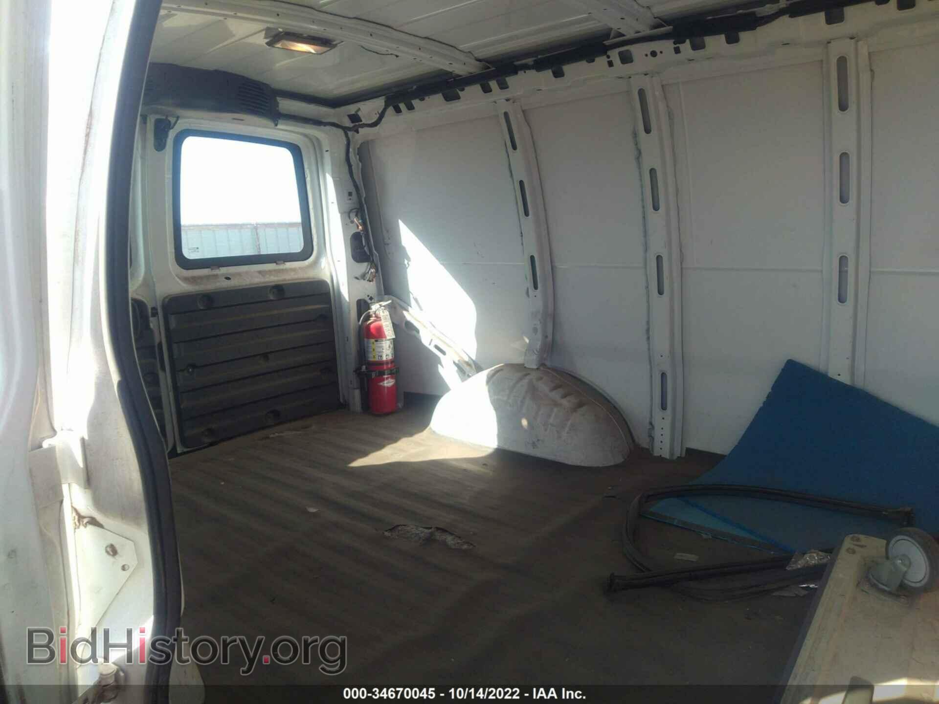 2012 CHEVROLET EXPRESS CARGO VAN - VIN: 1GCSGAF45C1180644 - Фото 8