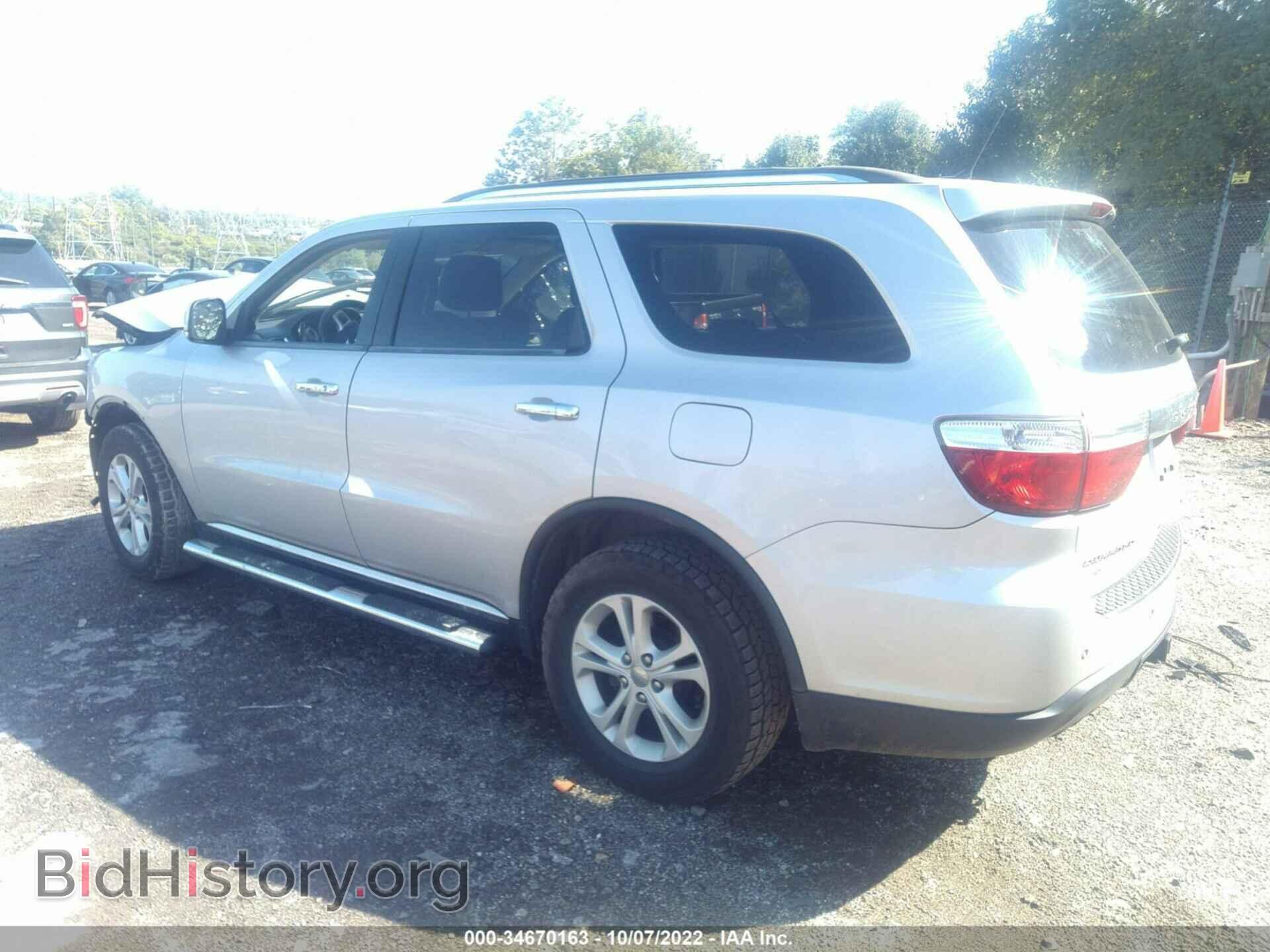 2013 DODGE DURANGO - VIN: 1C4RDJDG7DC554181 - Photo 3