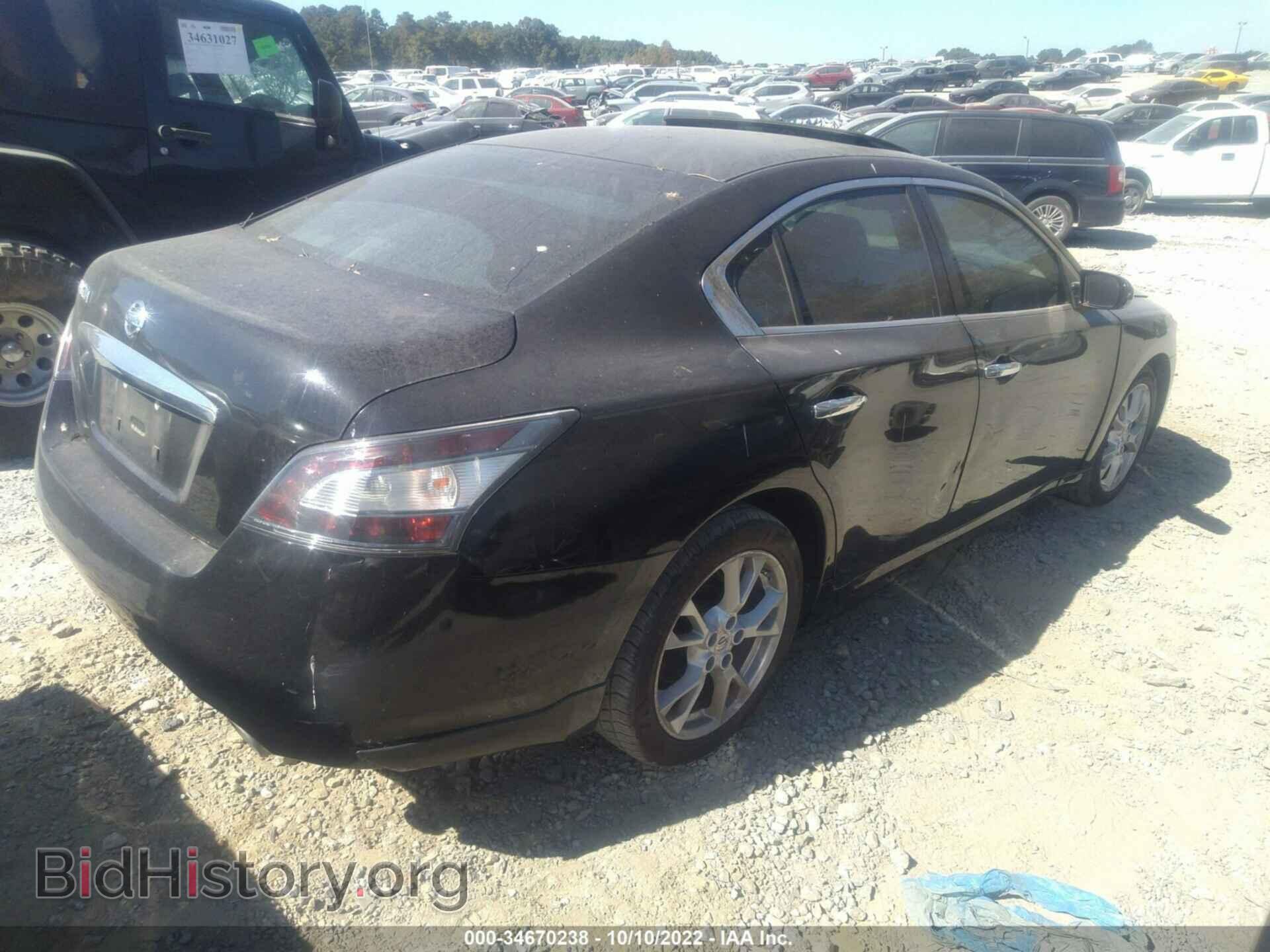 2012 NISSAN MAXIMA - VIN: 1N4AA5AP1CC820719 - Фото 4