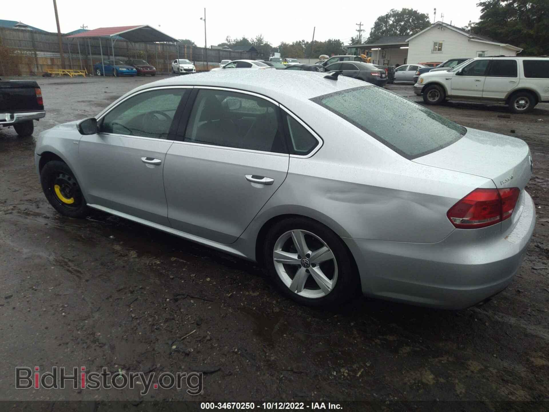 2014 VOLKSWAGEN PASSAT - VIN: 1VWAT7A36EC033357 - Фото 3