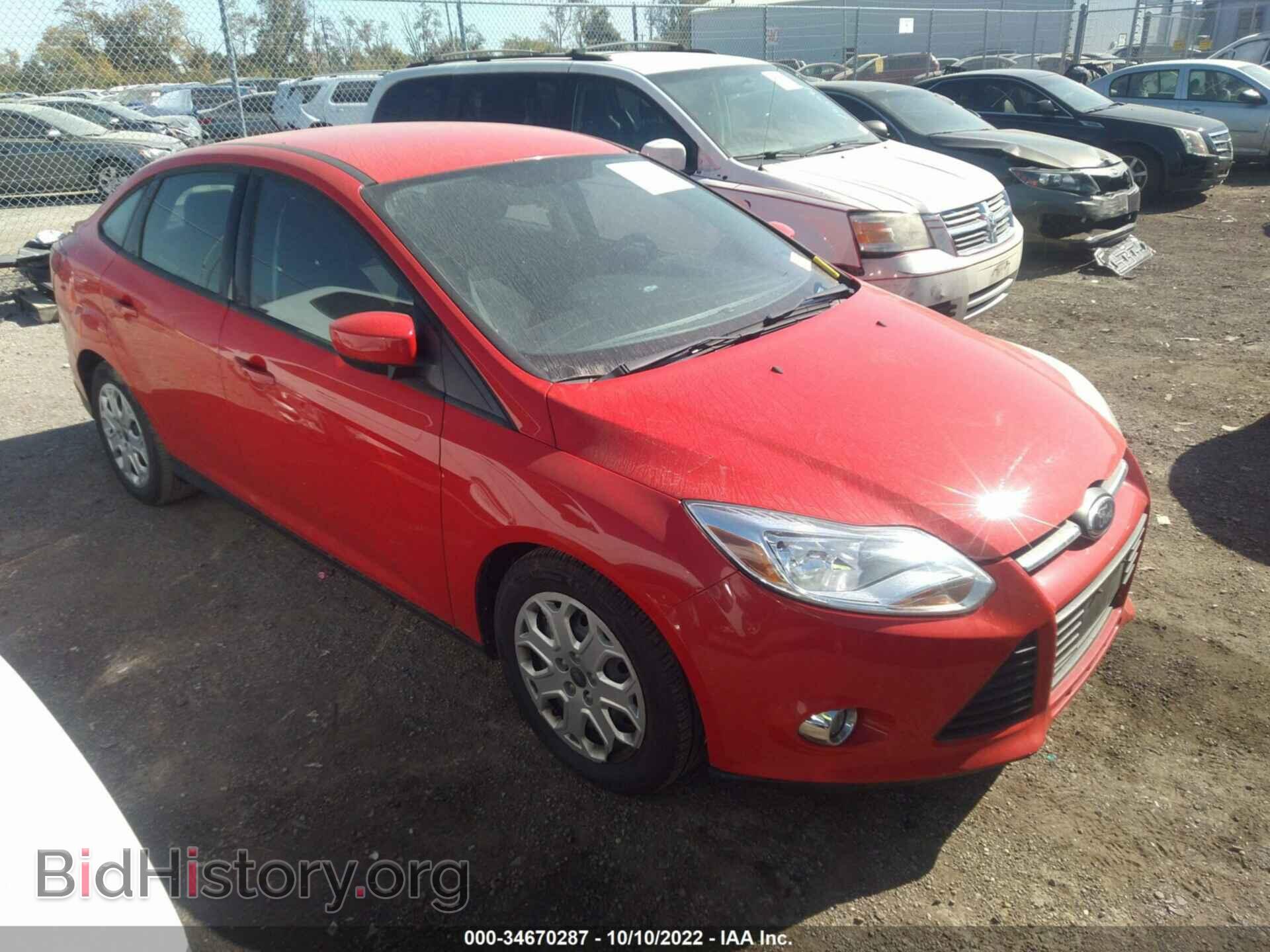 Photo 1FAHP3F24CL434326 - FORD FOCUS 2012