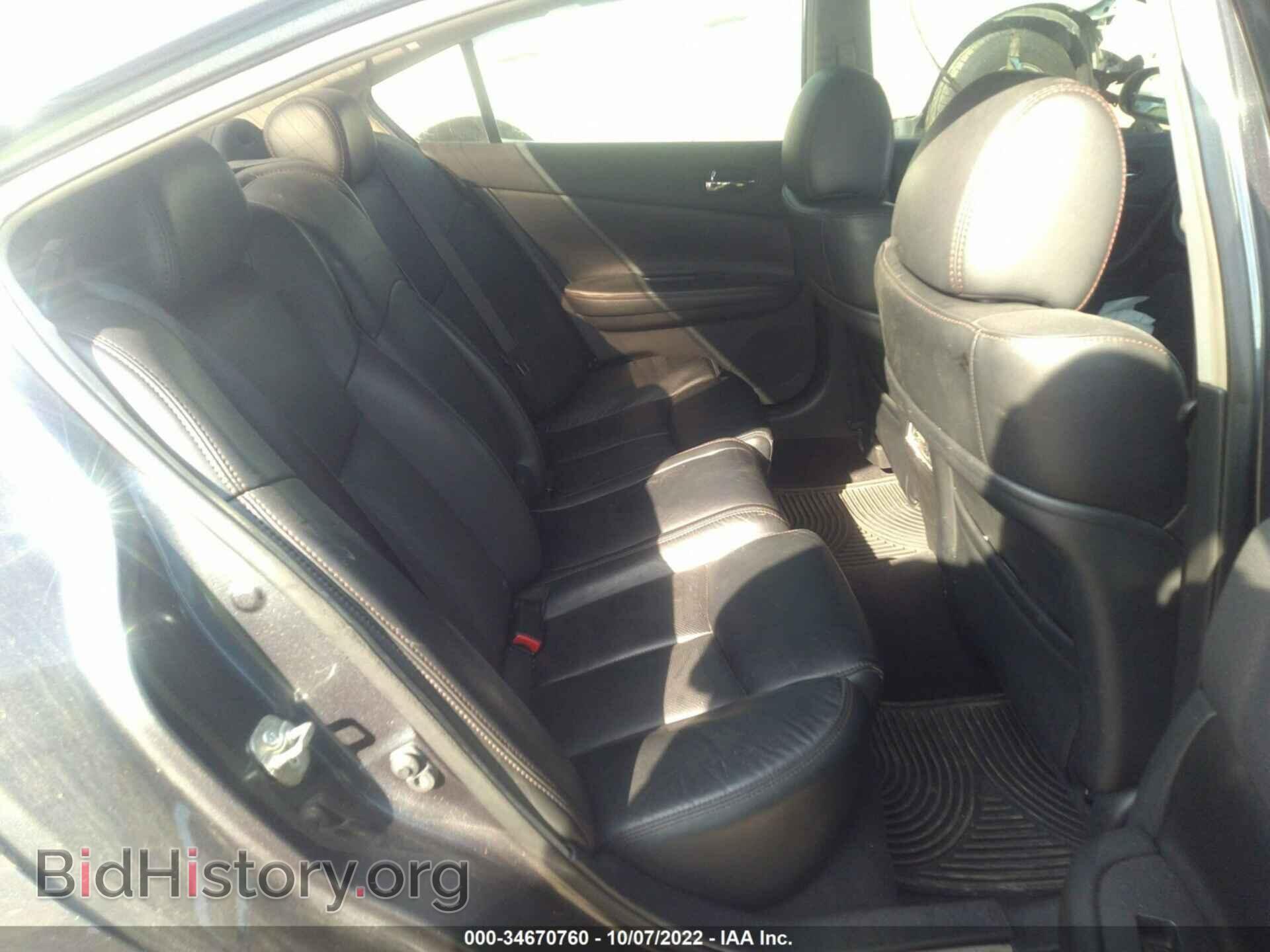 2013 NISSAN MAXIMA - VIN: 1N4AA5APXDC818839 - Фото 8