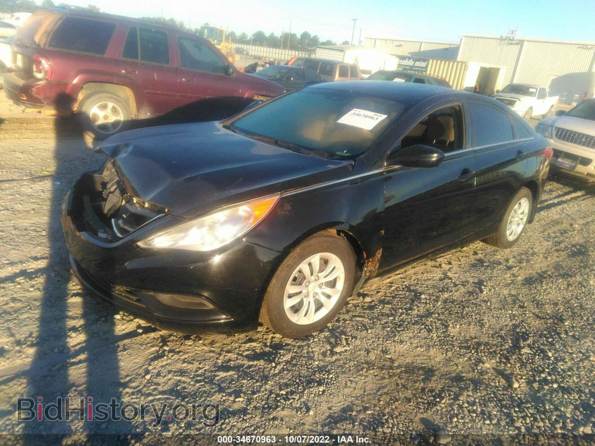 2012 HYUNDAI SONATA - VIN: 5NPEB4AC1CH434693 - Фото 2