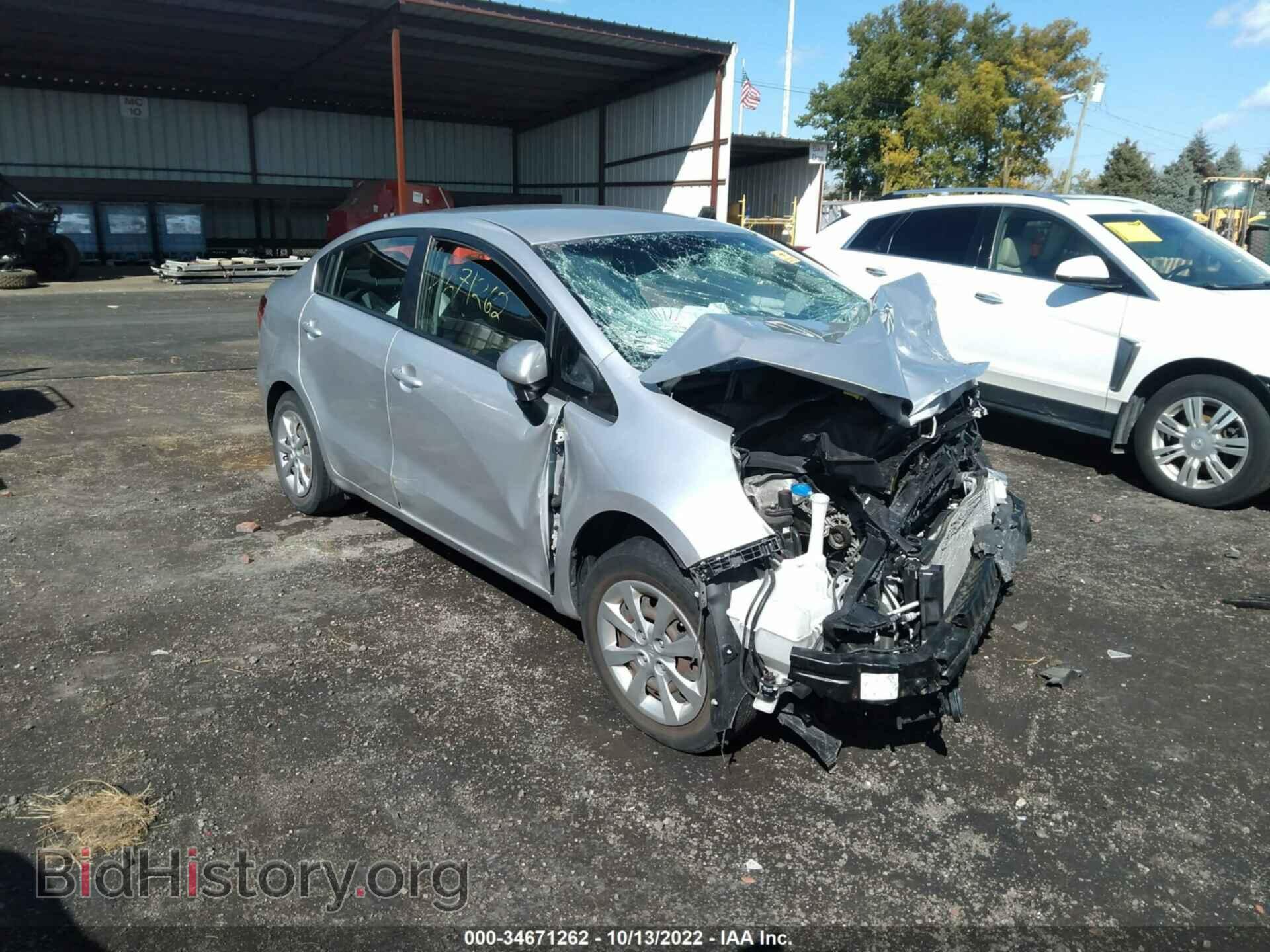 Фотография KNADM4A32G6532098 - KIA RIO 2016