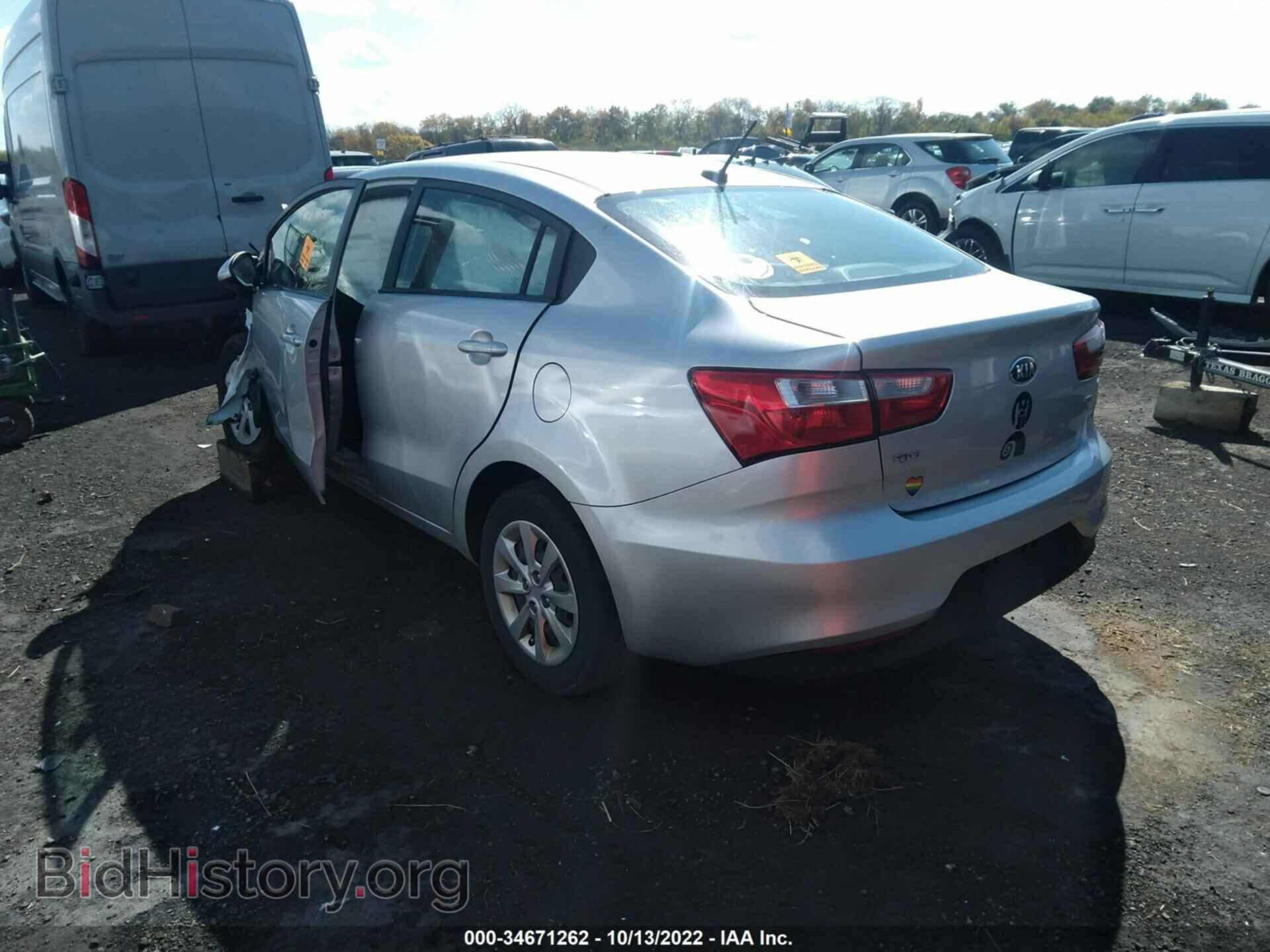 2016 KIA RIO - VIN: KNADM4A32G6532098 - Фото 3