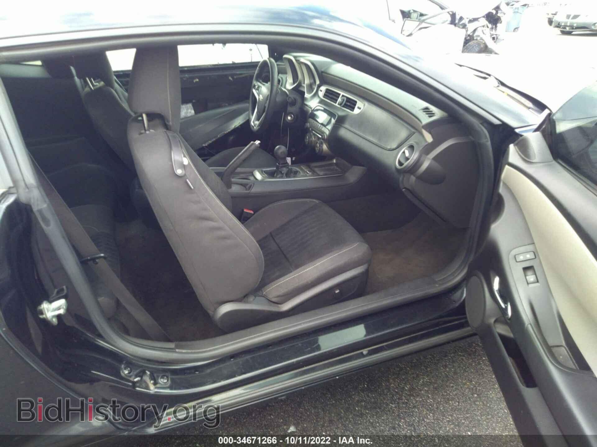 2012 CHEVROLET CAMARO - VIN: 2G1FE1E37C9182948 - Фото 5