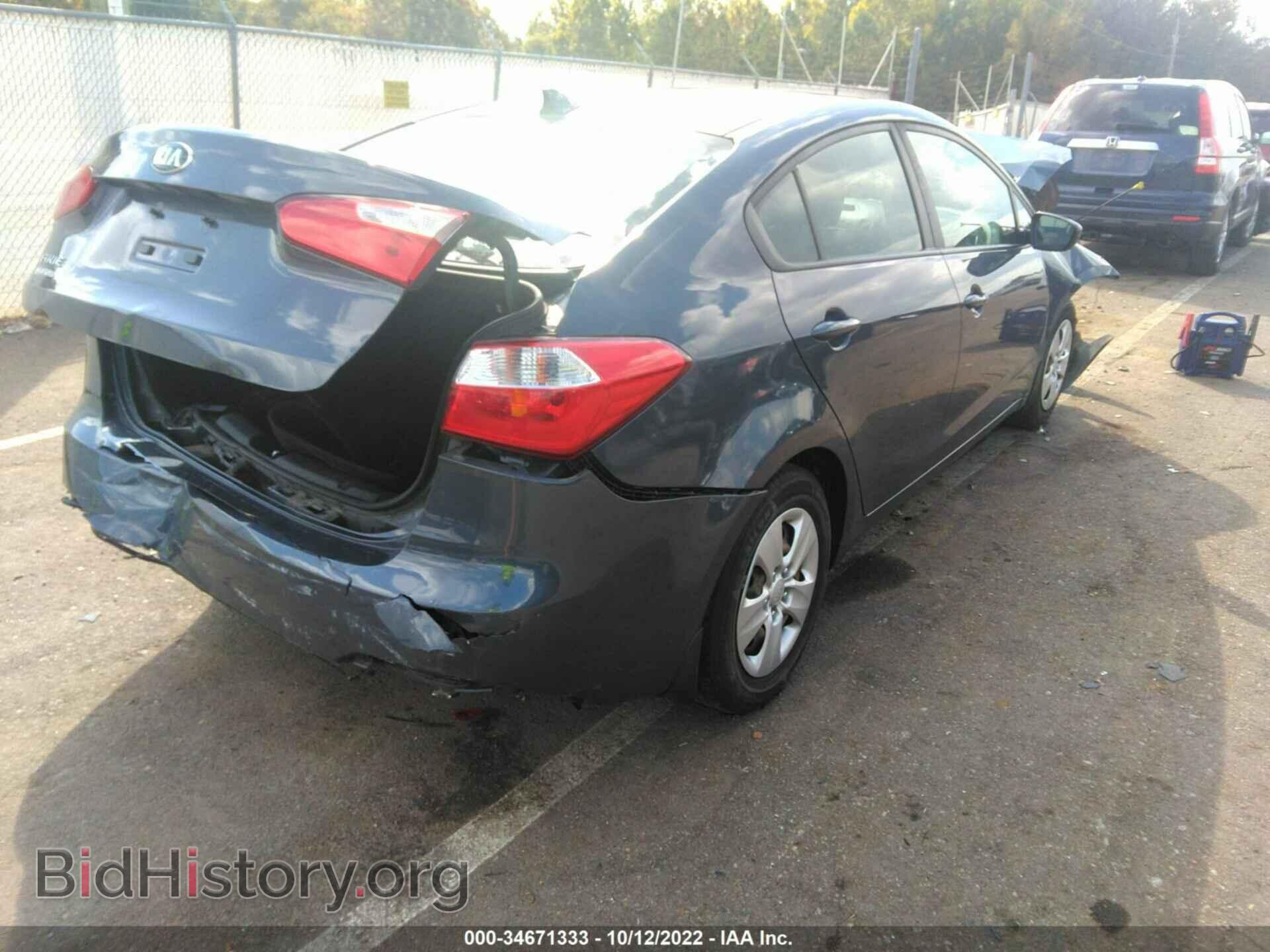 2016 KIA FORTE - VIN: KNAFK4A67G5584549 - Фото 4