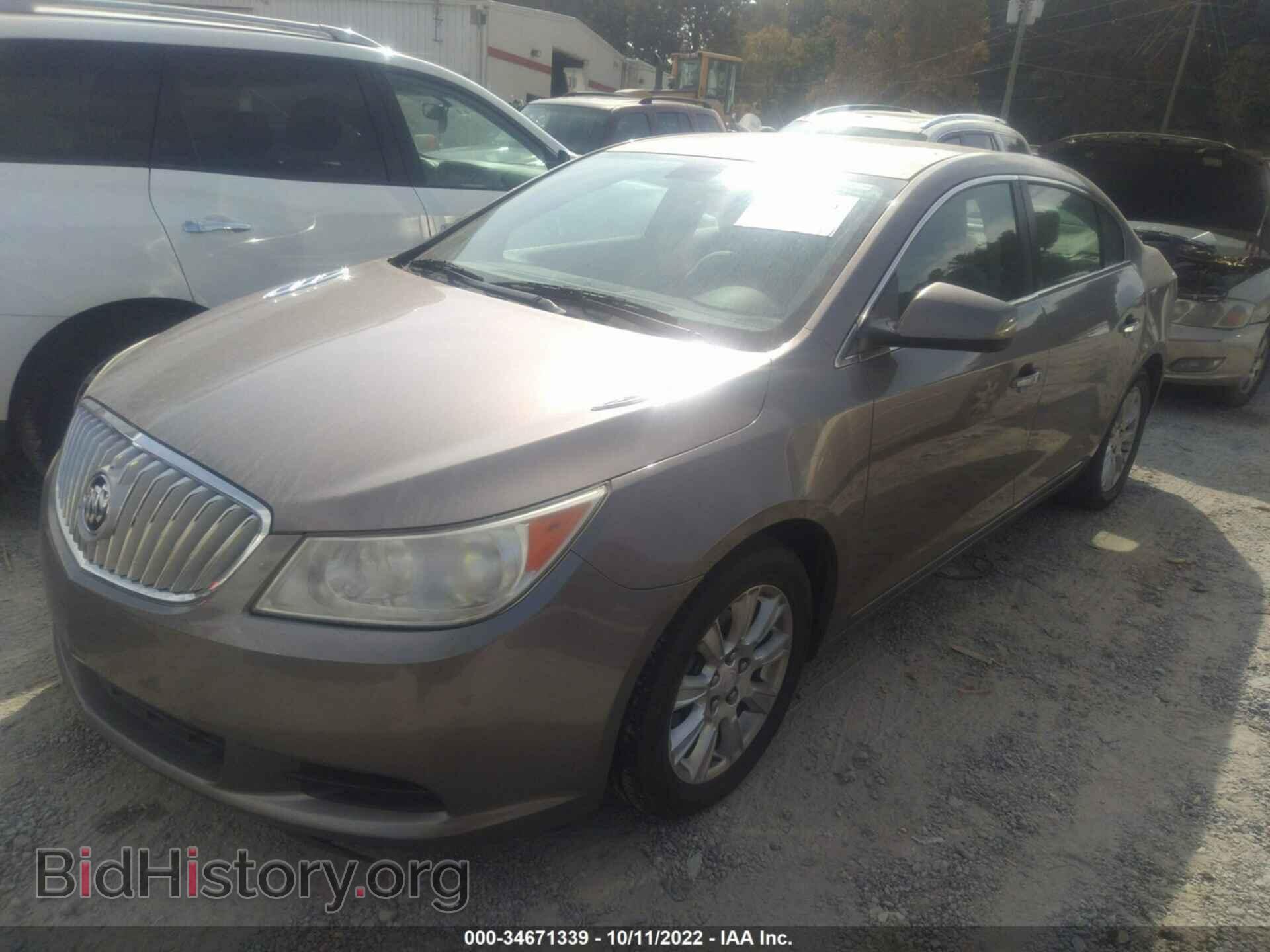 2012 BUICK LACROSSE - VIN: 1G4GB5ERXCF336894 - Фото 2