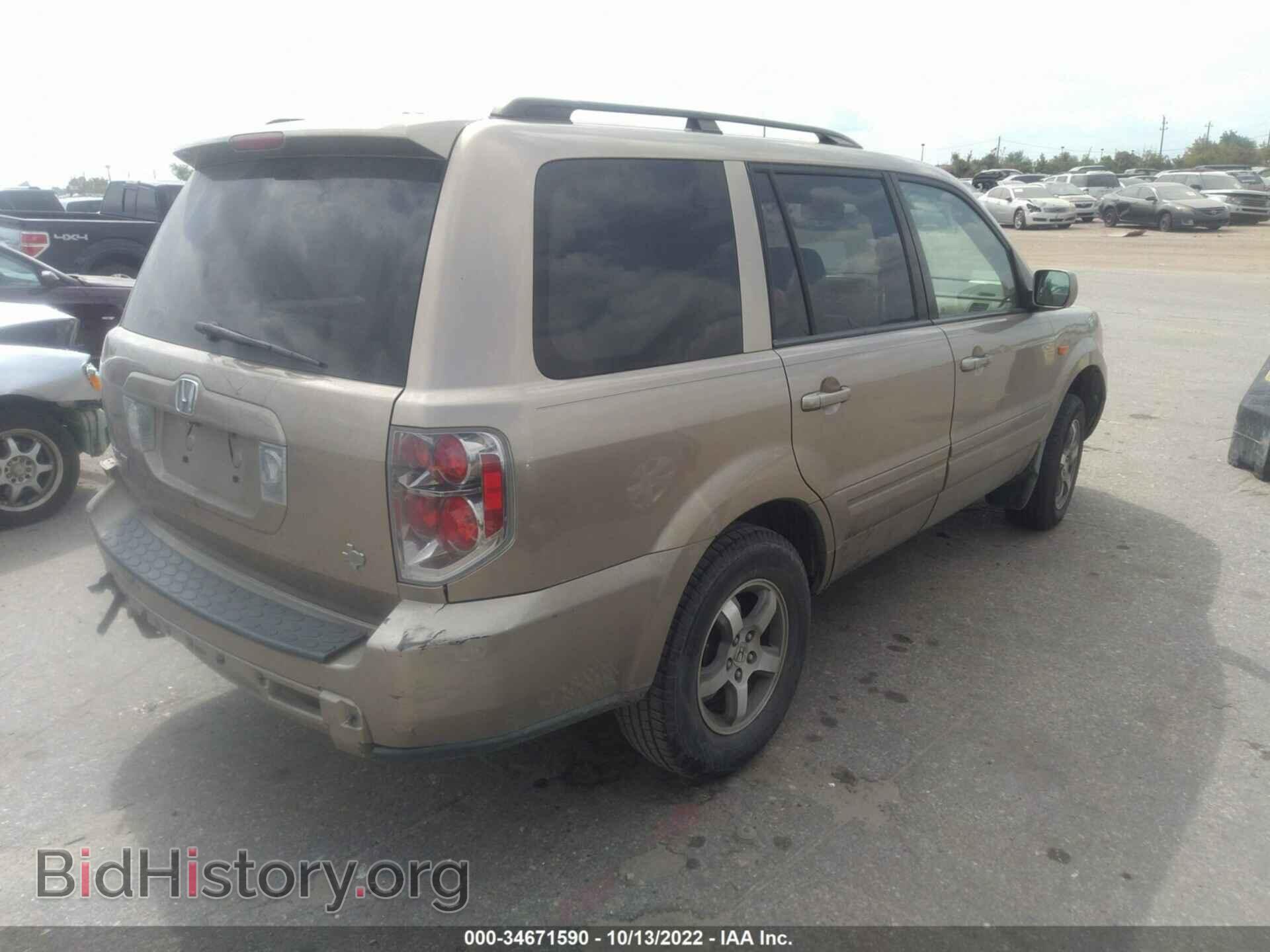 2006 HONDA PILOT - VIN: 5FNYF28556B028786 - Фото 4