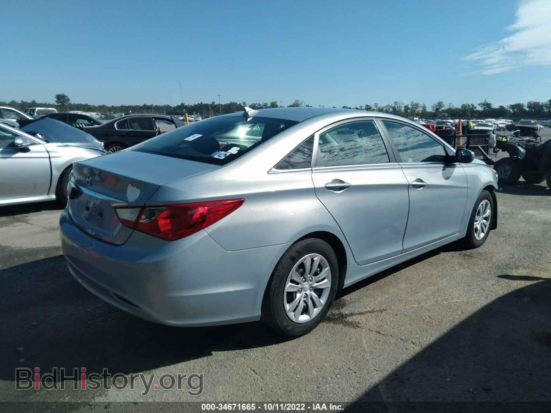 2012 HYUNDAI SONATA - VIN: 5NPEB4AC5CH324701 - Фото 4