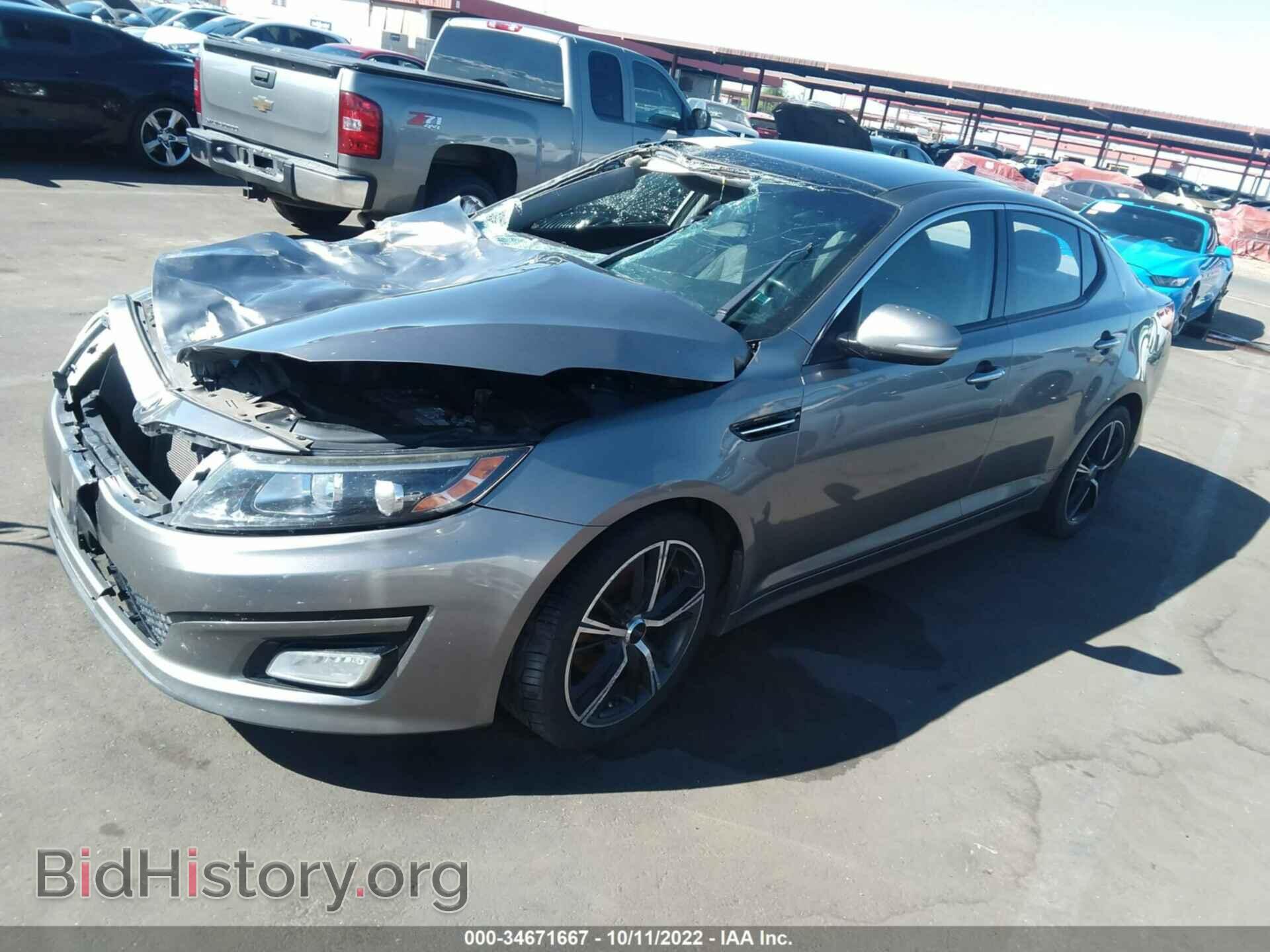 2014 KIA OPTIMA - VIN: 5XXGN4A76EG349348 - Фото 2