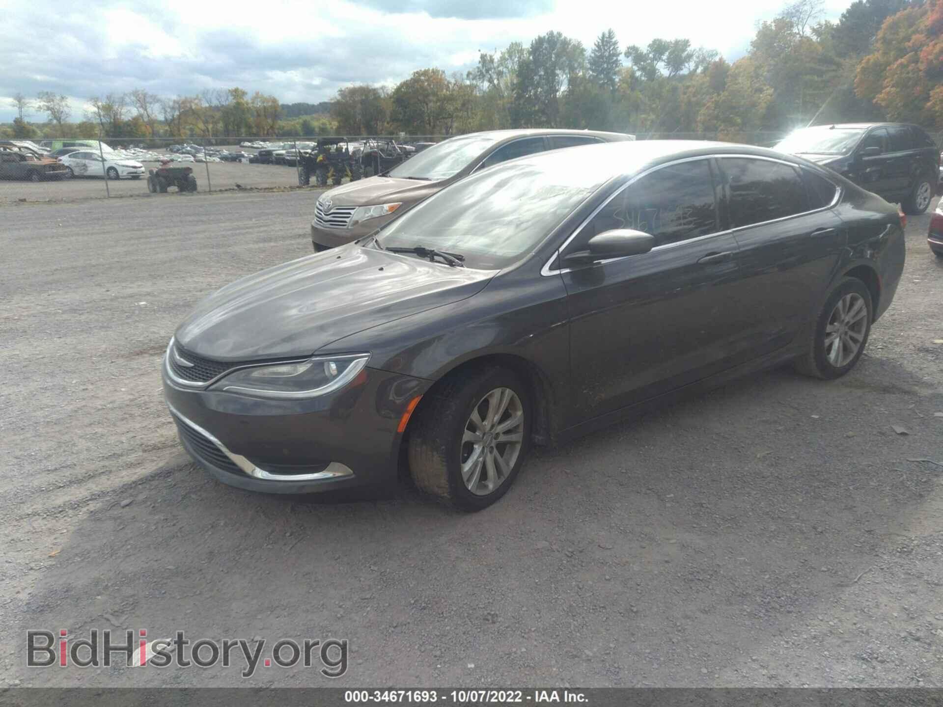 2016 CHRYSLER 200 - VIN: 1C3CCCAB5GN155649 - Фото 2