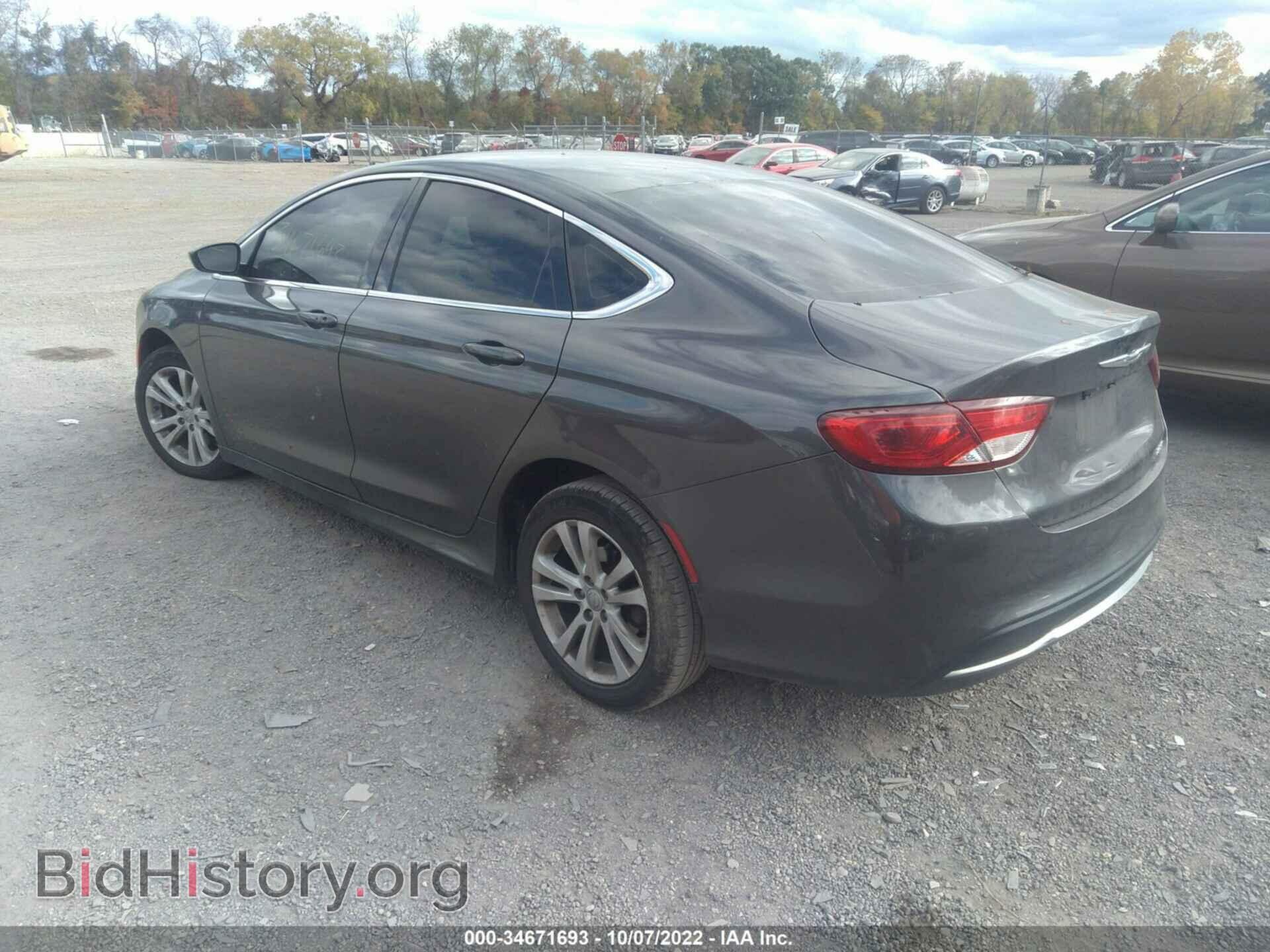 2016 CHRYSLER 200 - VIN: 1C3CCCAB5GN155649 - Фото 3