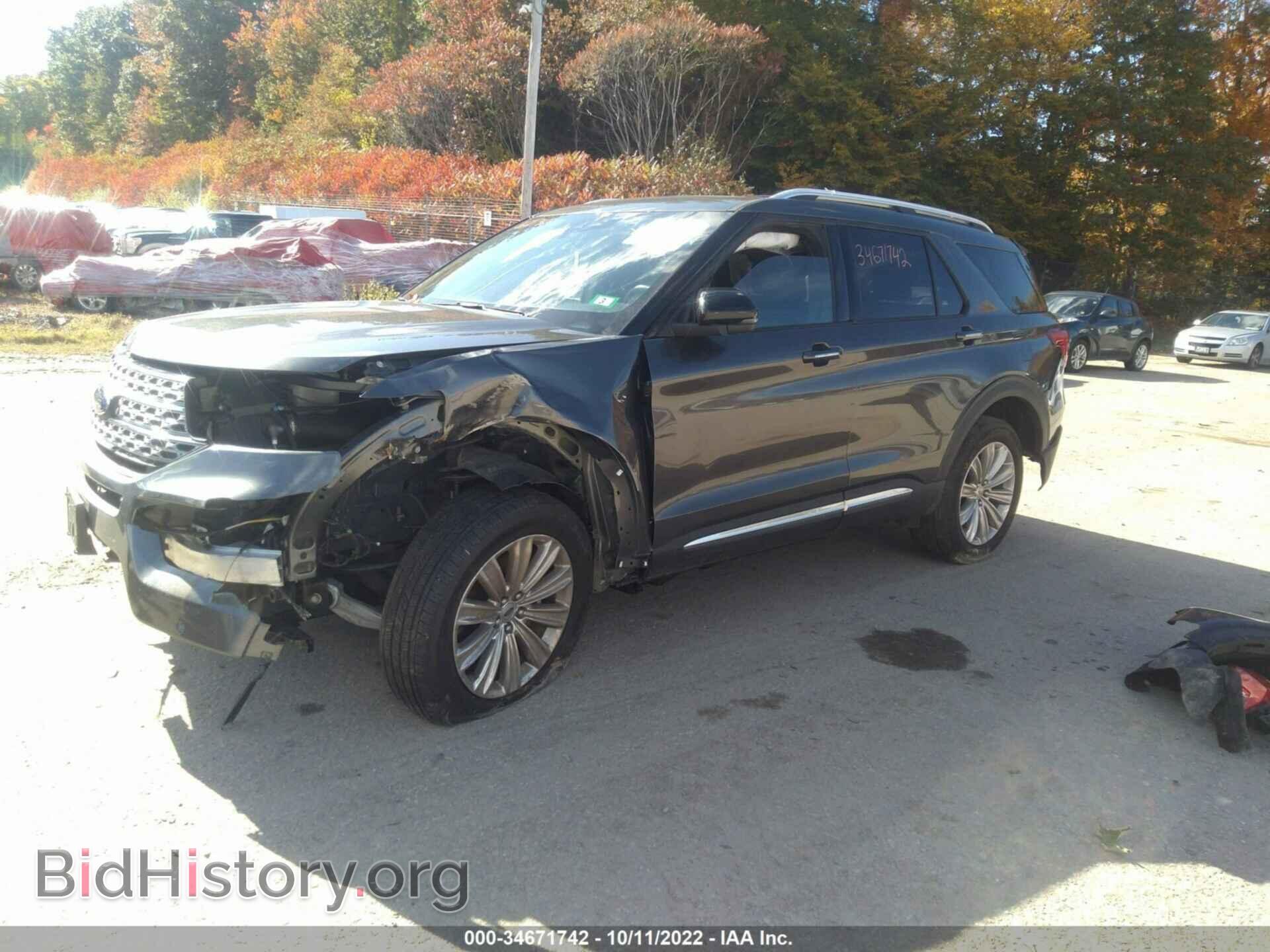 2020 FORD EXPLORER - VIN: 1FMSK8FH8LGA93565 - Фото 2
