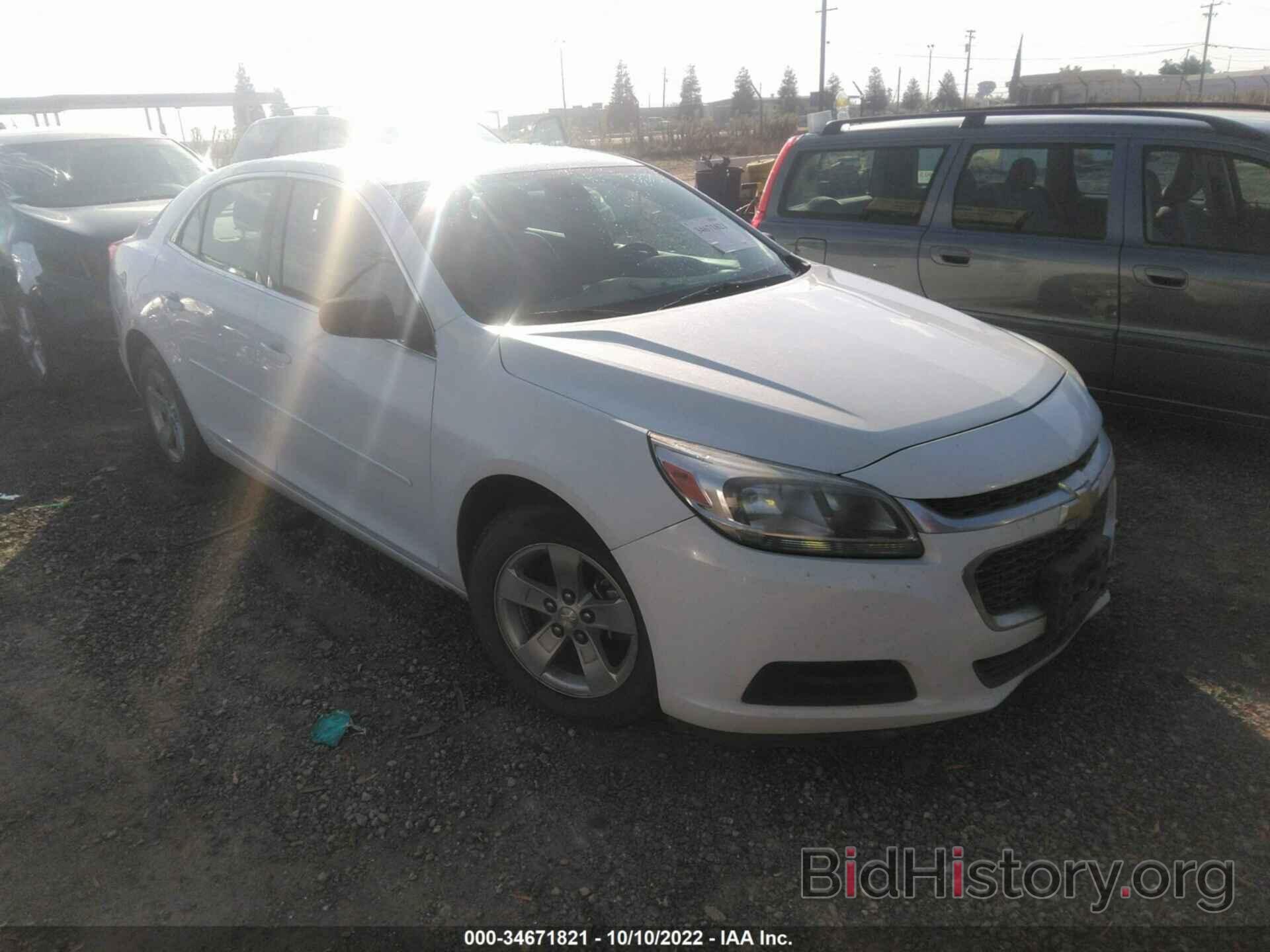 Фотография 1G11A5SL3FF325388 - CHEVROLET MALIBU 2015