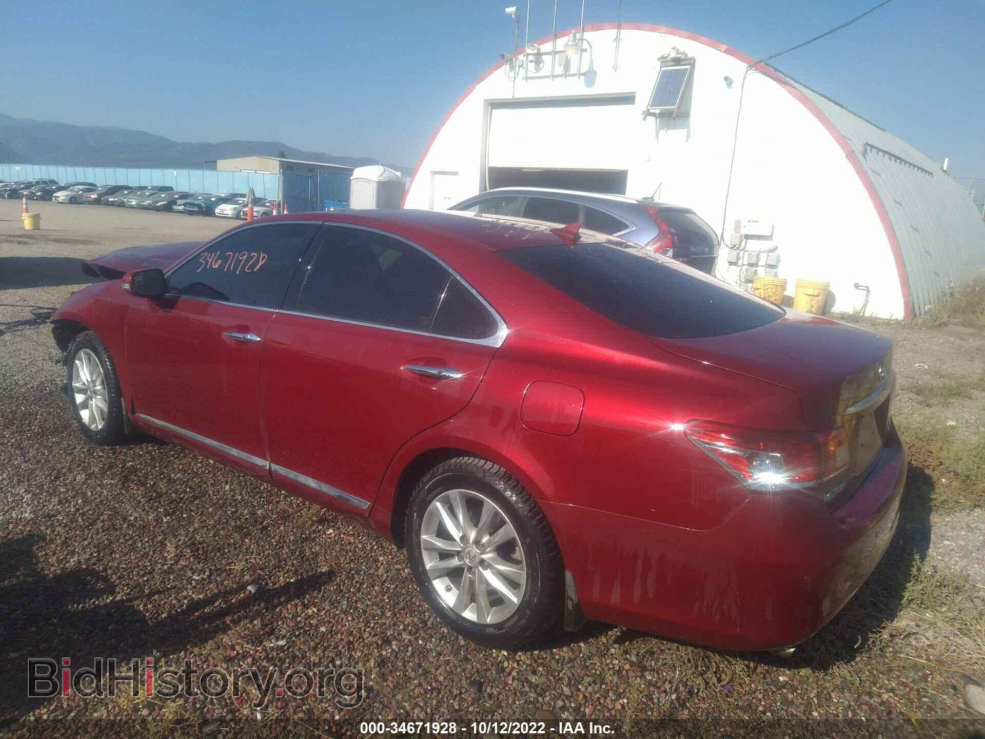 2010 LEXUS ES 350 - VIN: JTHBK1EG5A2377121 - Фото 3