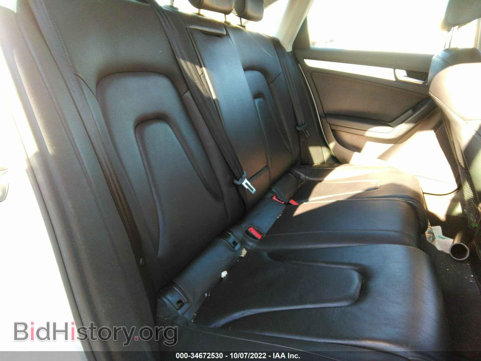 2011 AUDI A4 - VIN: WAUEFAFL0BN002135 - Фото 8