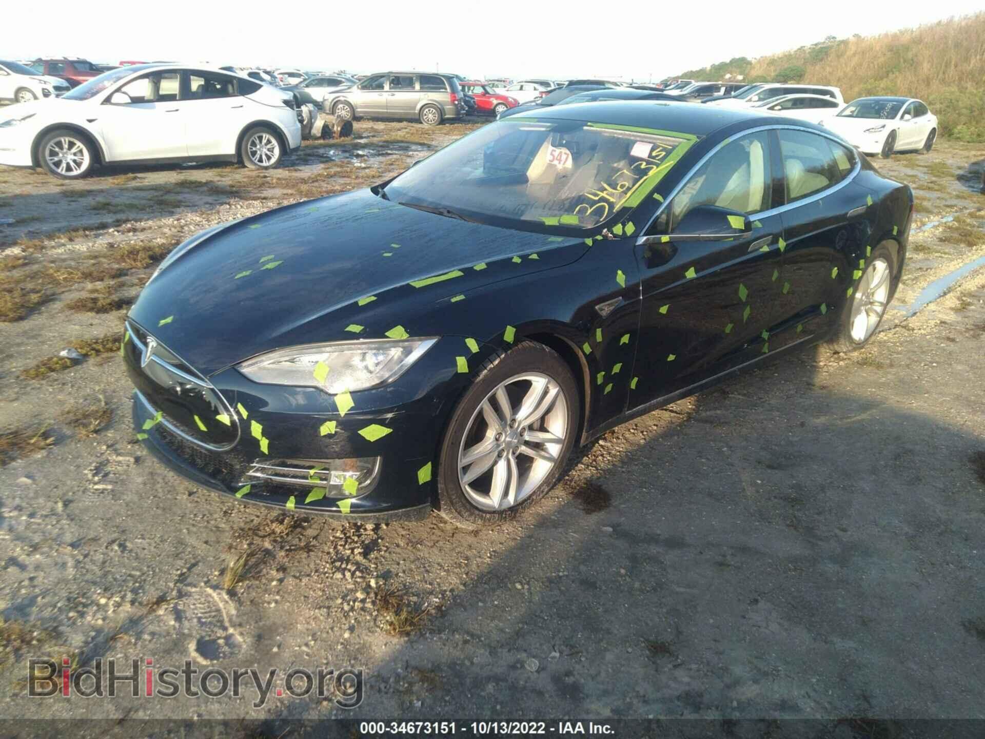 2013 TESLA MODEL S - VIN: 5YJSA1CG5DFP03671 - Фото 2