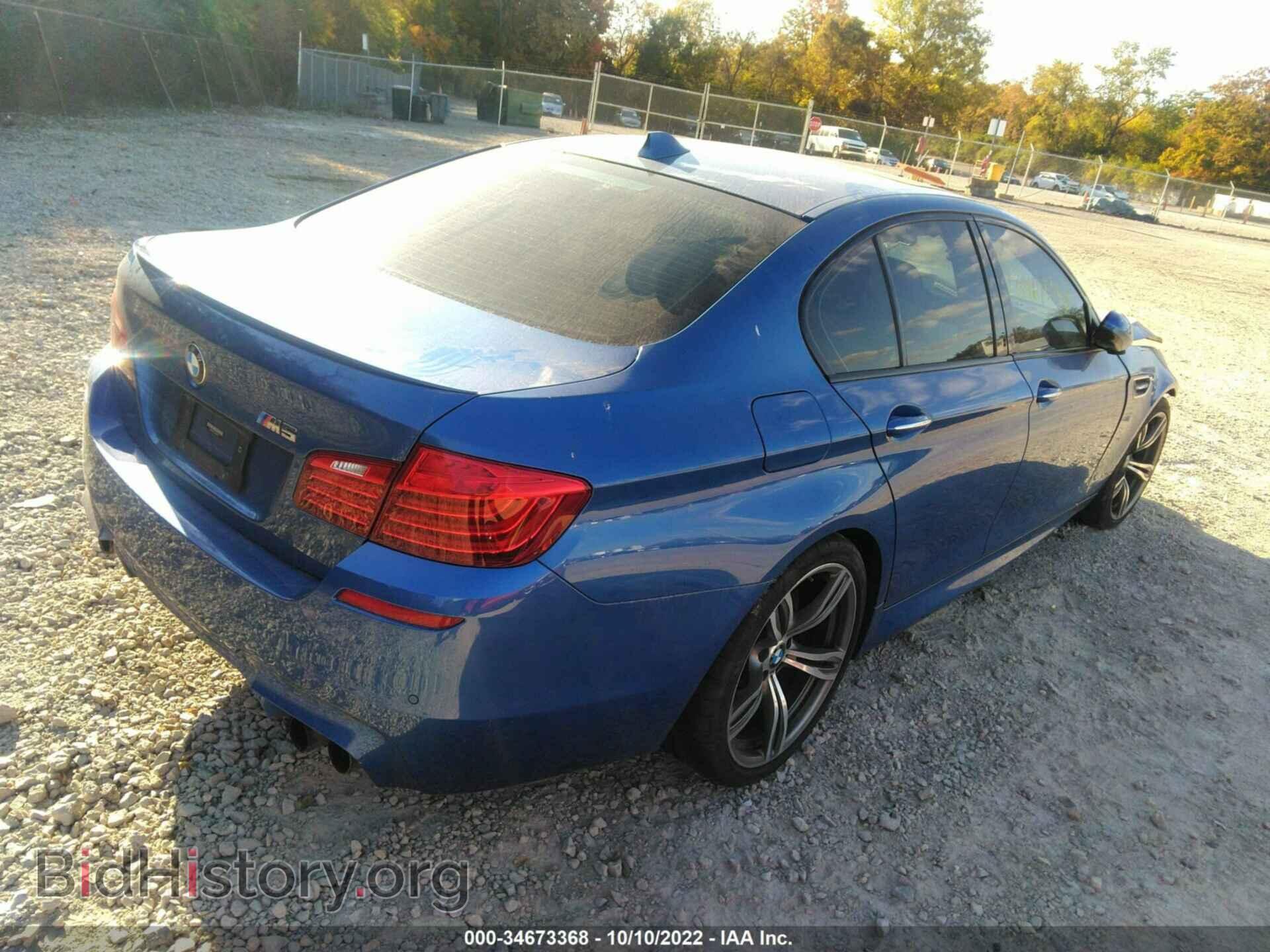 2016 BMW M5 - VIN: WBSFV9C57GD595724 - Фото 4