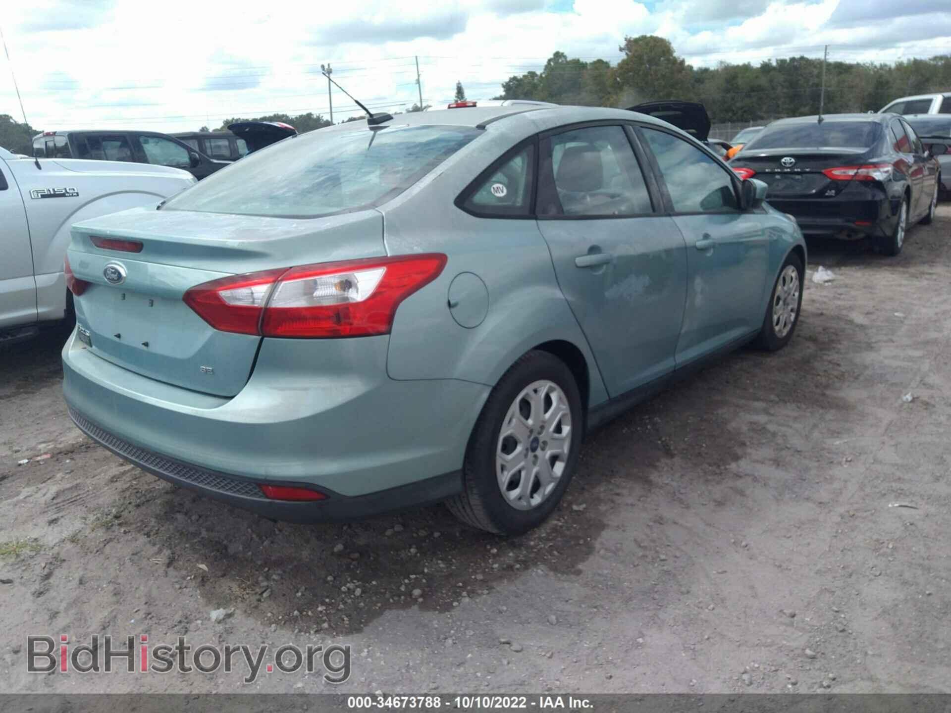 2012 FORD FOCUS - VIN: 1FAHP3F28CL223663 - Photo 4