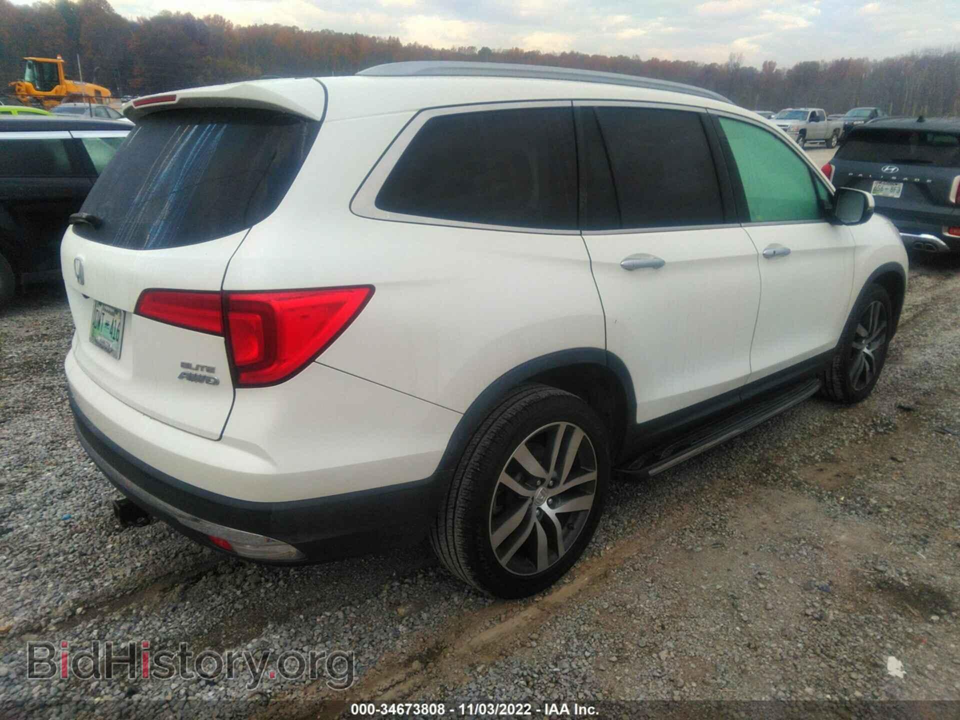 2016 HONDA PILOT - VIN: 5FNYF6H03GB108357 - Фото 4