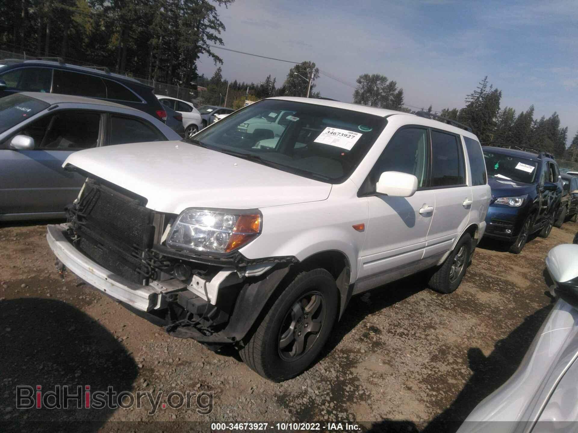 2006 HONDA PILOT - VIN: 2HKYF18656H556820 - Фото 2