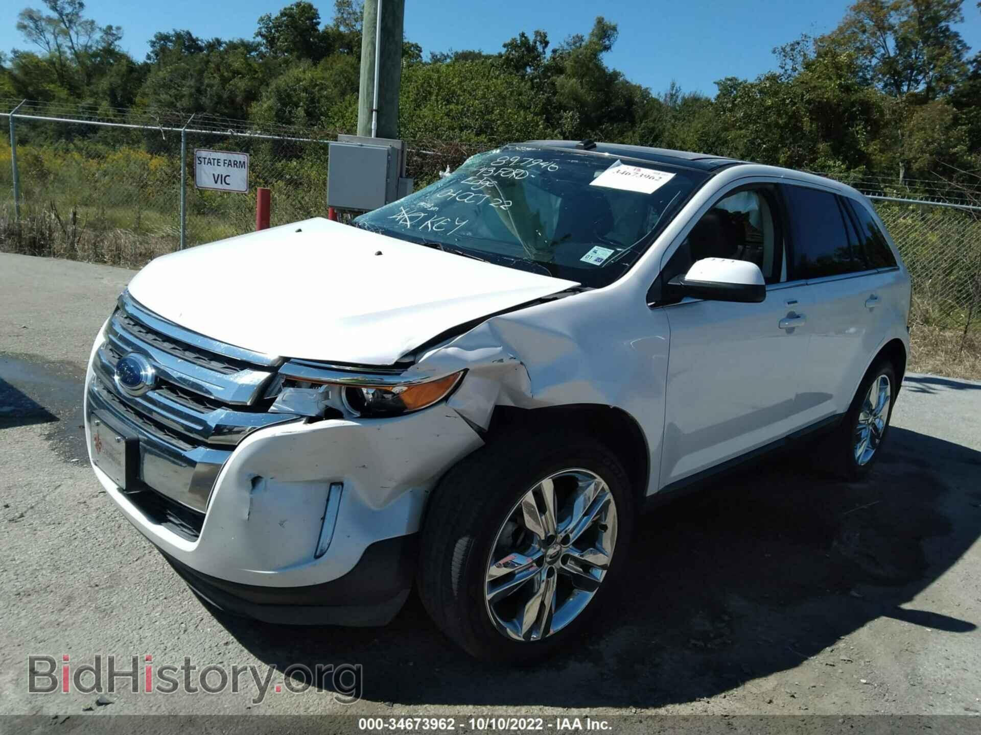 2013 FORD EDGE - VIN: 2FMDK3KC5DBB97946 - Photo 2