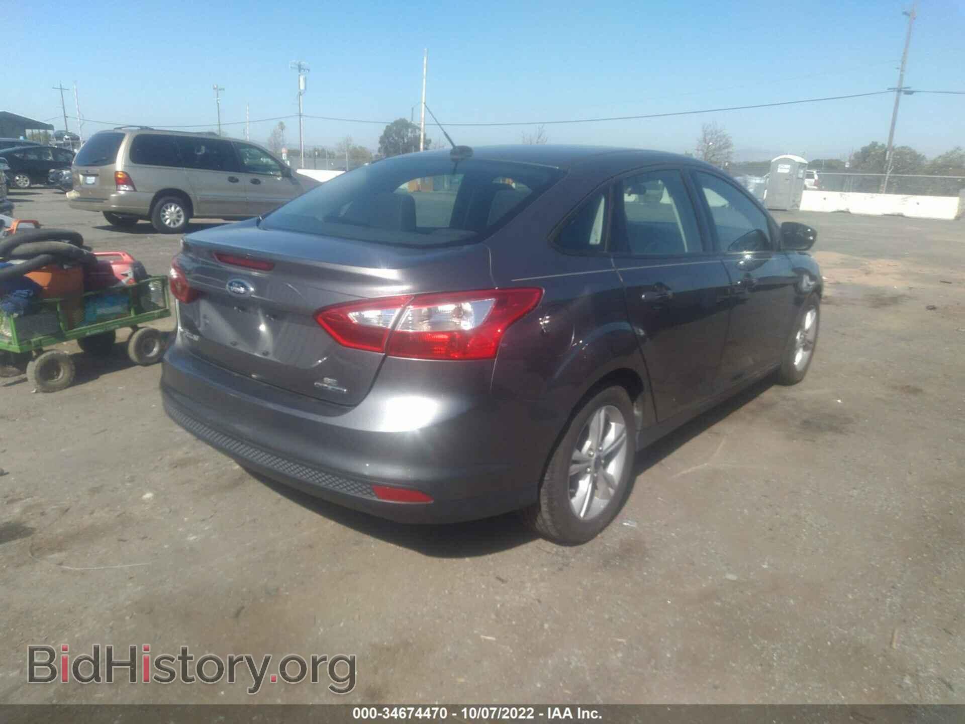2014 FORD FOCUS - VIN: 1FADP3F24EL448972 - Фото 4