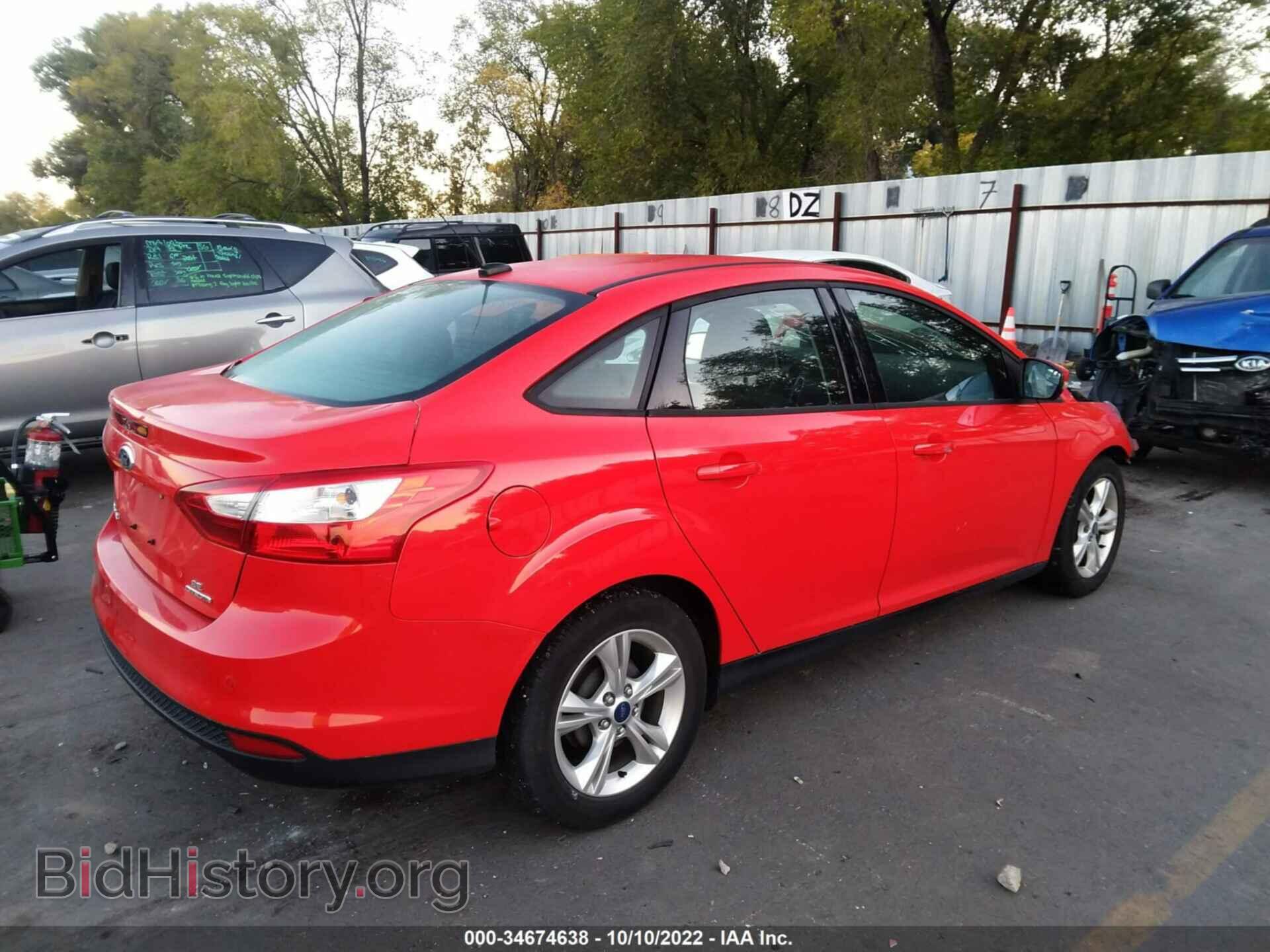 2013 FORD FOCUS - VIN: 1FADP3F2XDL200725 - Фото 4