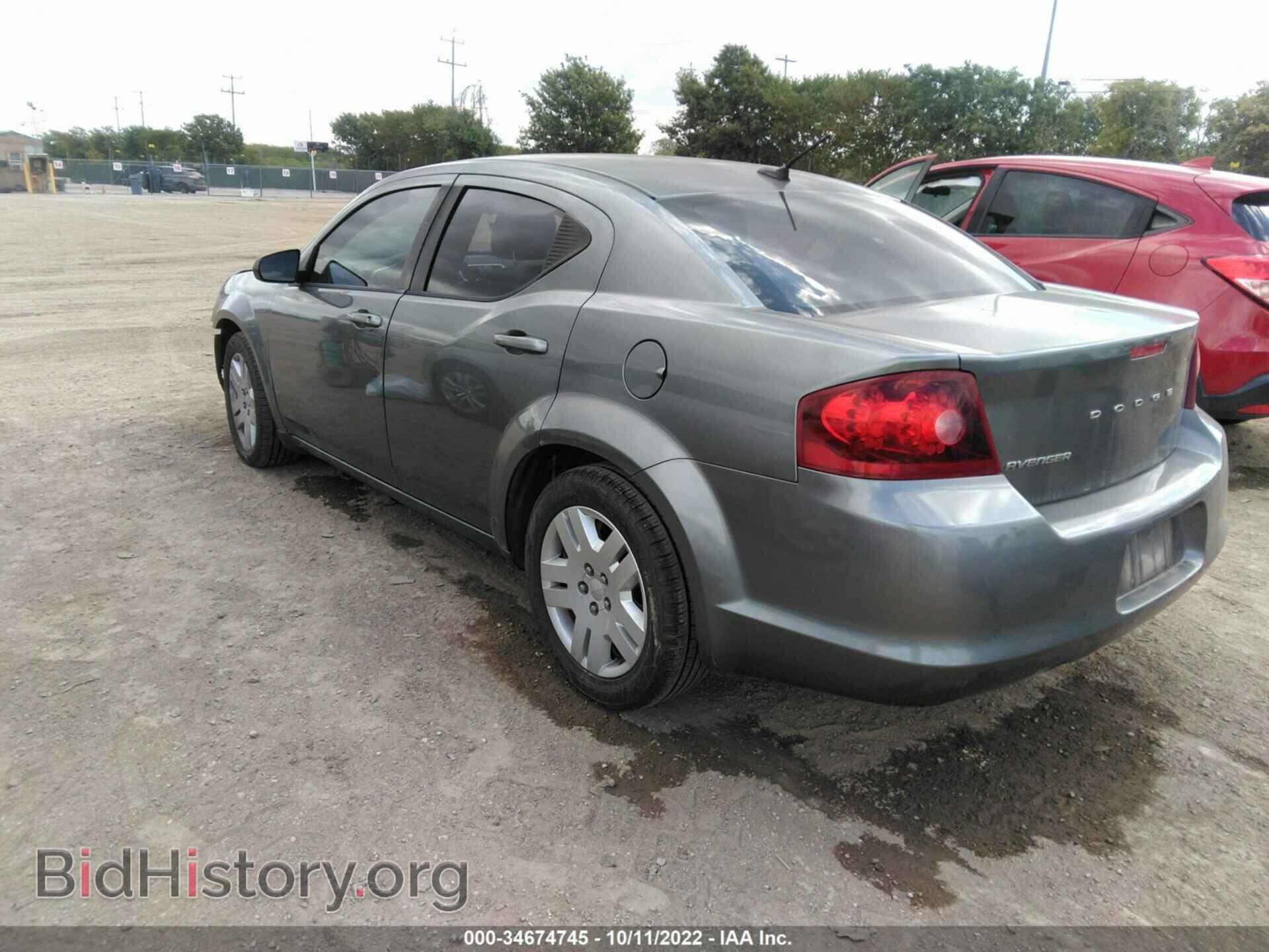 2012 DODGE AVENGER - VIN: 1C3CDZAB0CN123508 - Photo 3