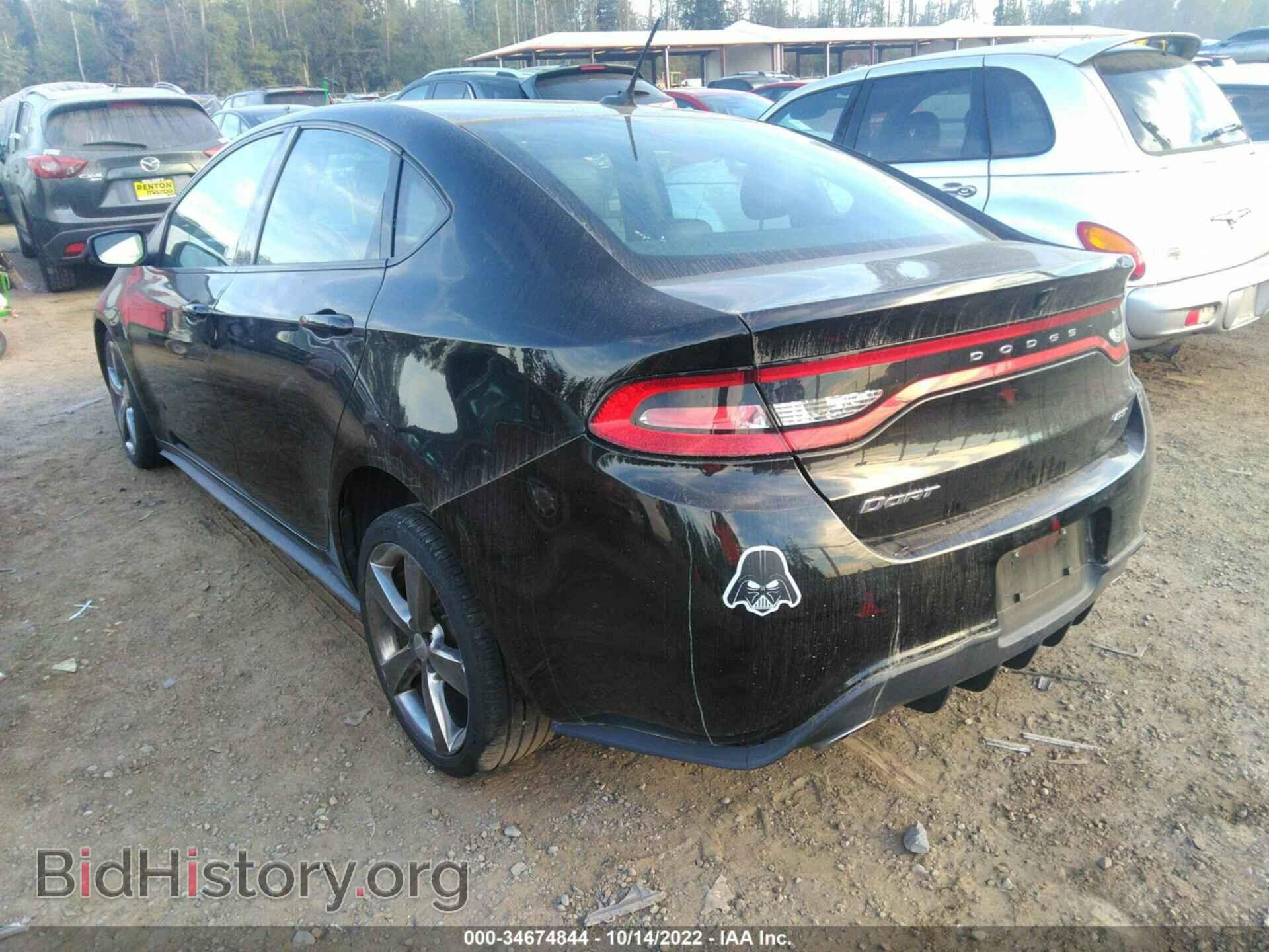 2015 DODGE DART - VIN: 1C3CDFEB8FD253488 - Фото 3