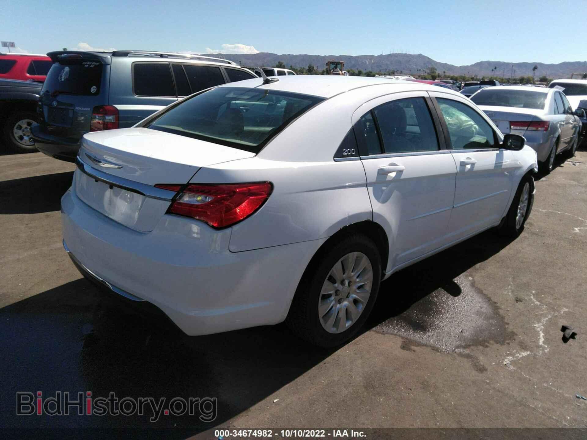 2012 CHRYSLER 200 - VIN: 1C3CCBAB4CN226022 - Photo 4