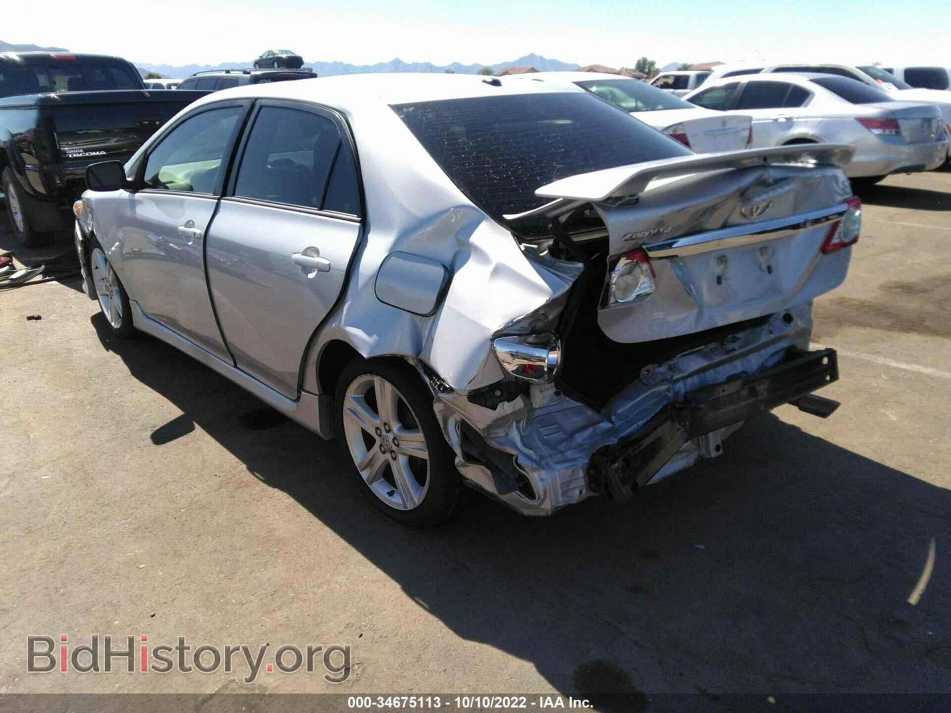 2013 TOYOTA COROLLA - VIN: 5YFBU4EE2DP134559 - Фото 3