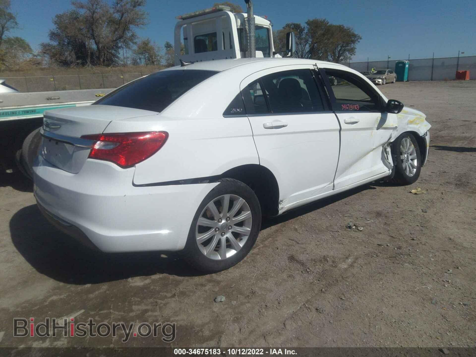 2013 CHRYSLER 200 - VIN: 1C3CCBBB9DN525358 - Photo 4