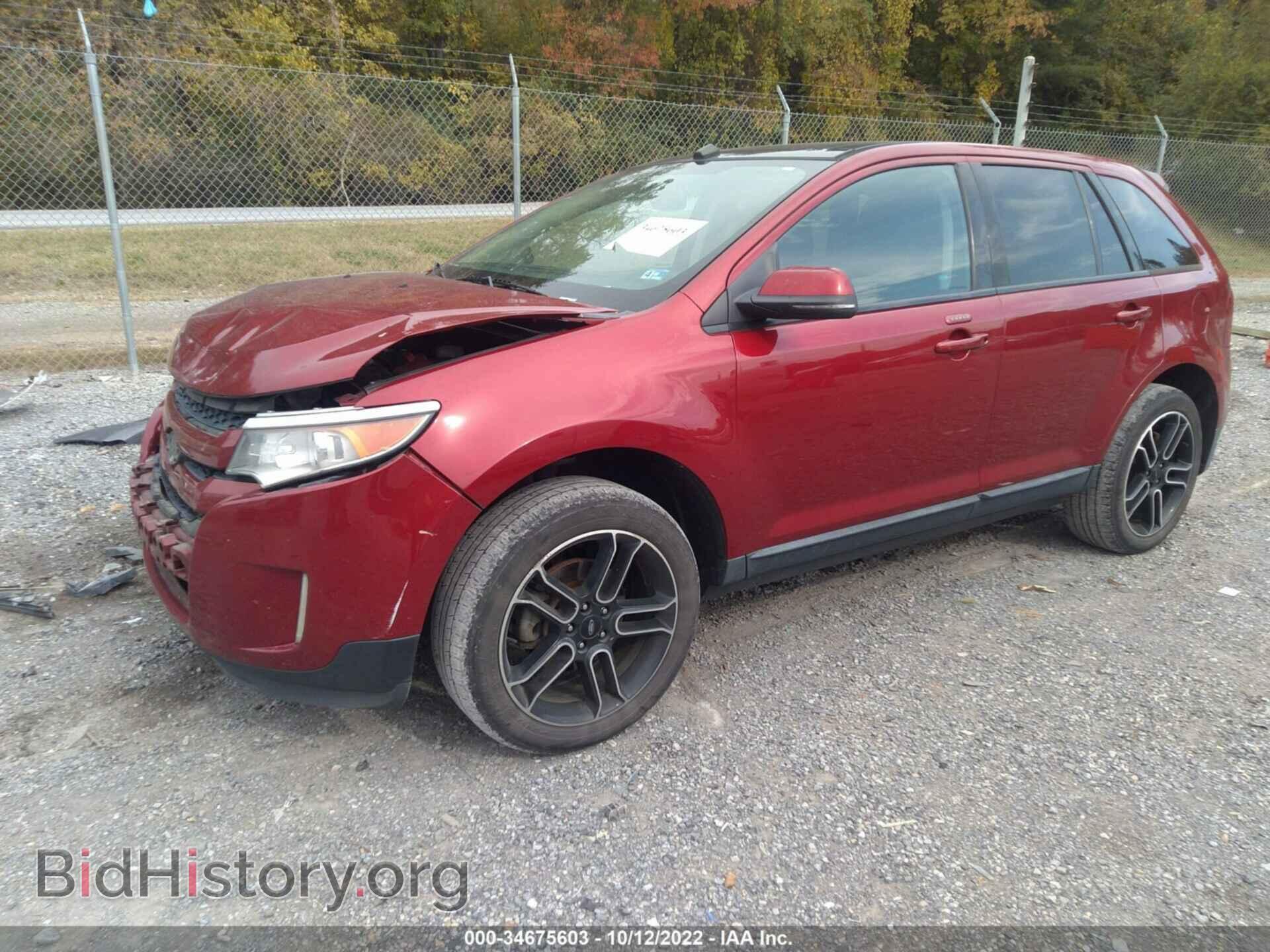 2013 FORD EDGE - VIN: 2FMDK4JC9DBA09162 - Фото 2