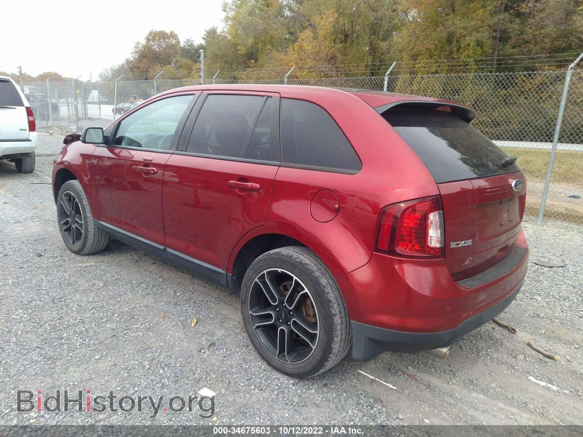 2013 FORD EDGE - VIN: 2FMDK4JC9DBA09162 - Фото 3