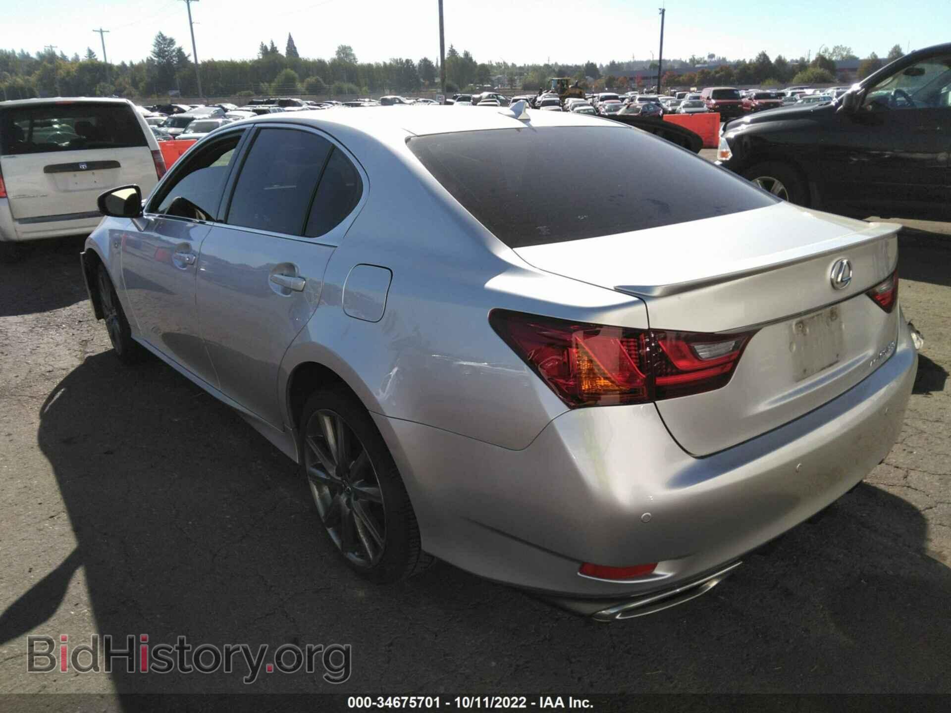 2013 LEXUS GS 350 - VIN: JTHCE1BL3D5000285 - Фото 3