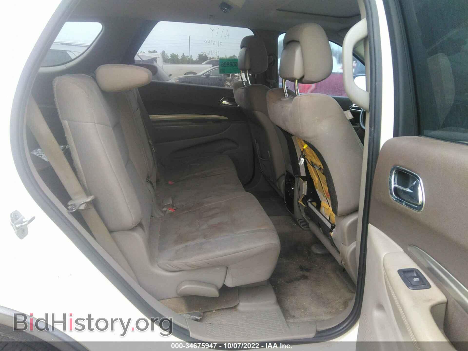 2011 DODGE DURANGO - VIN: 1D4RD2GG5BC628036 - Фото 8