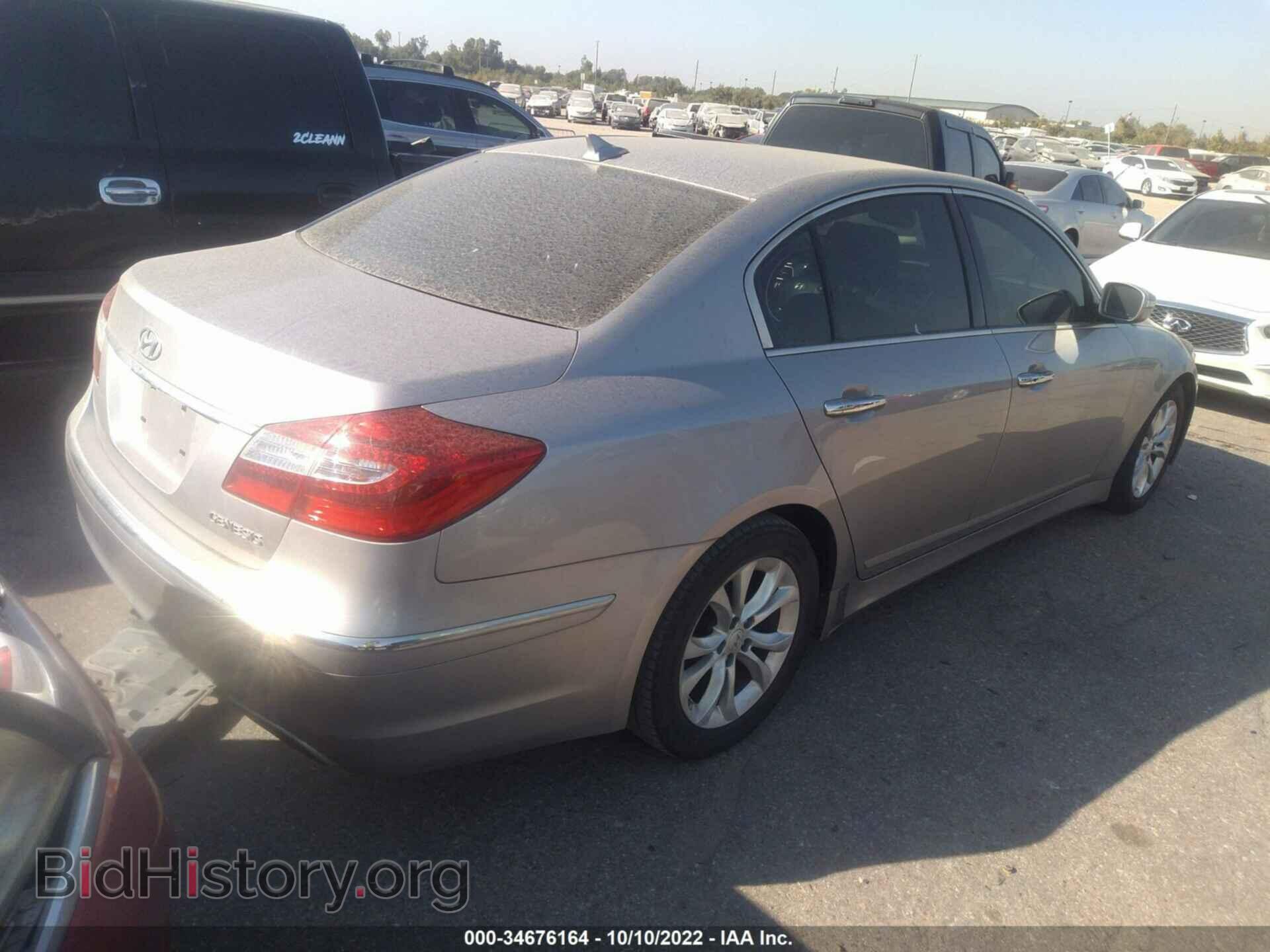2012 HYUNDAI GENESIS - VIN: KMHGC4DD8CU190780 - Фото 4