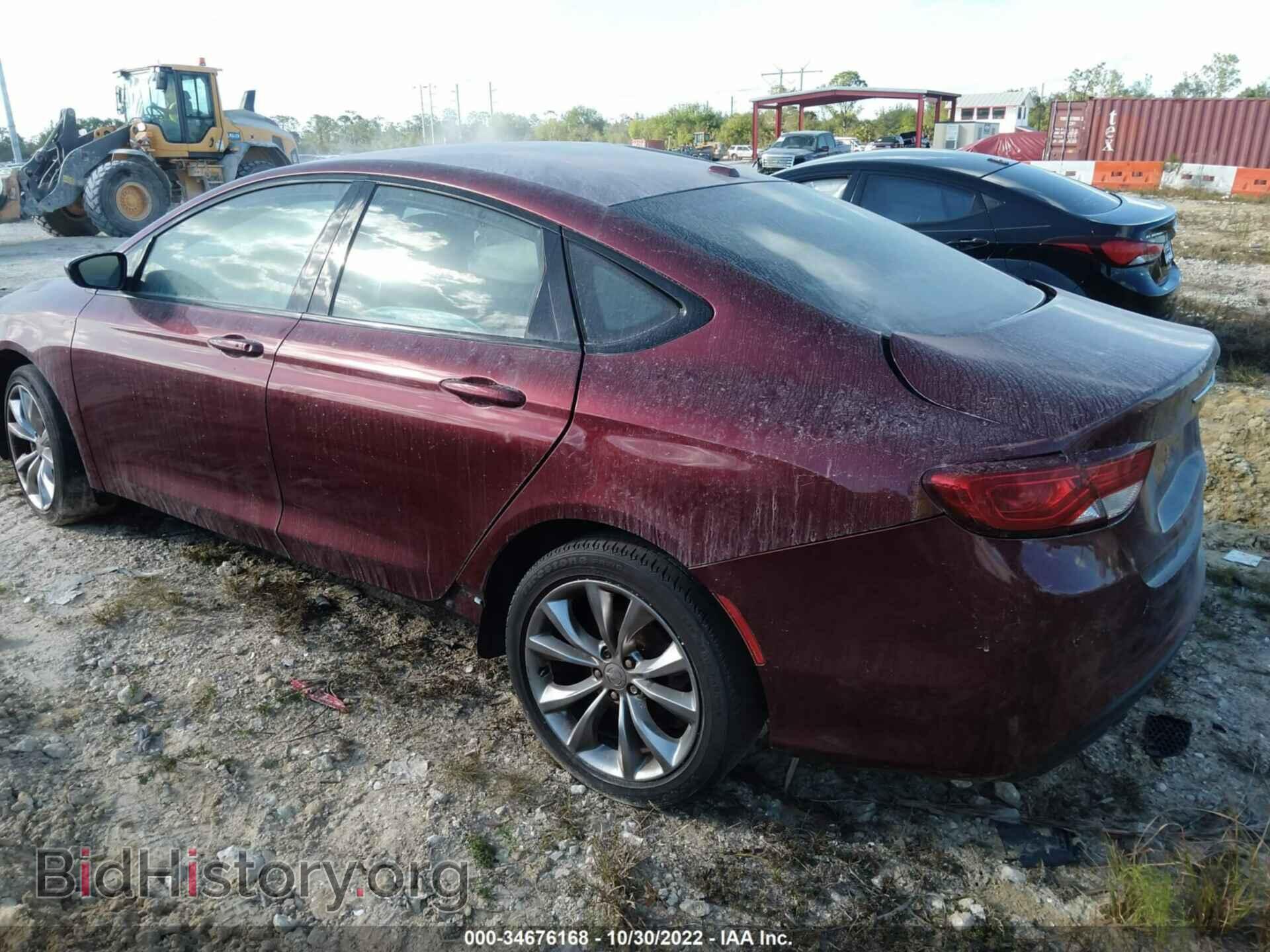 2015 CHRYSLER 200 - VIN: 1C3CCCBB6FN594923 - Фото 3