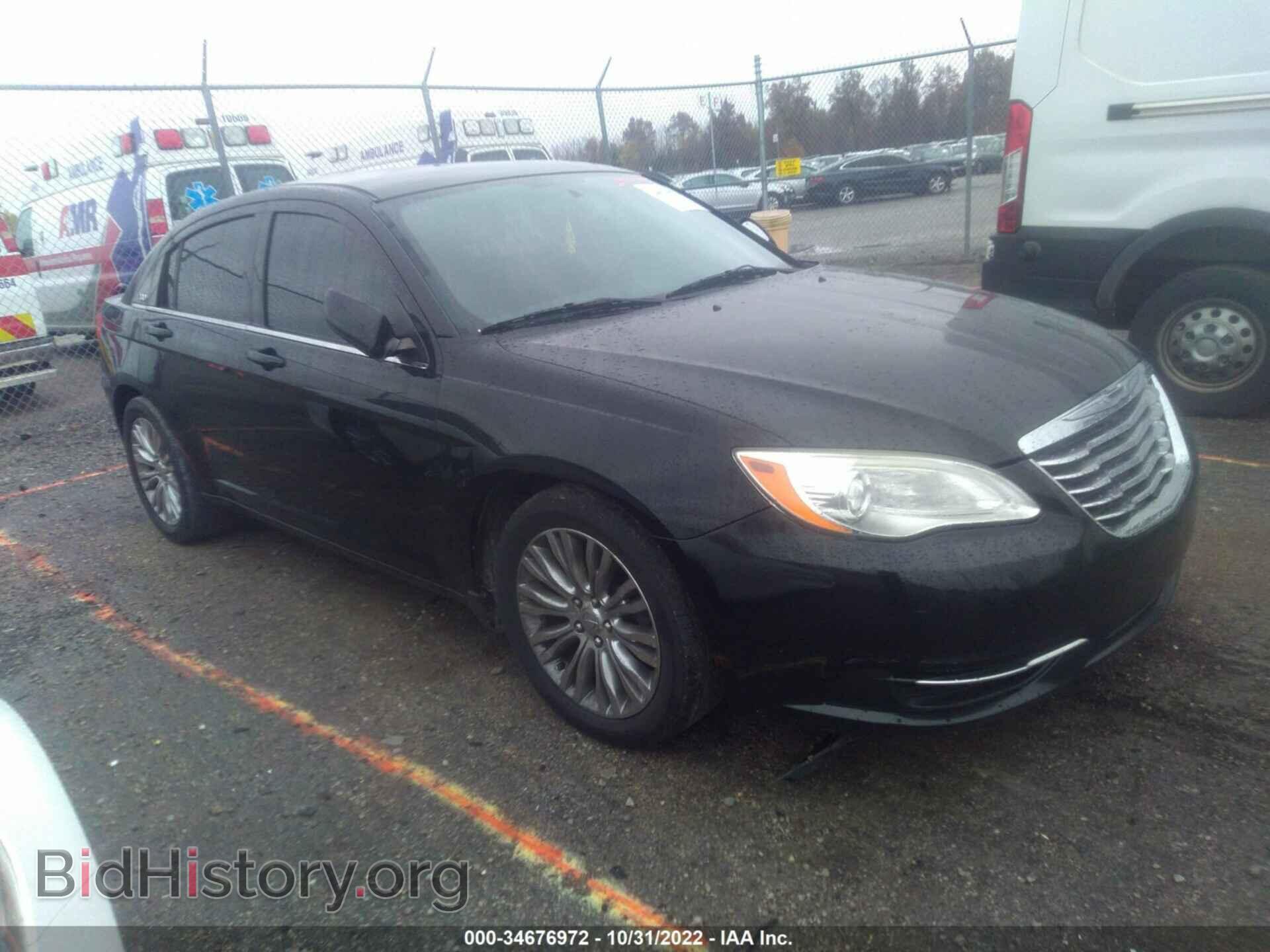 Фотография 1C3CCBAB0CN256893 - CHRYSLER 200 2012