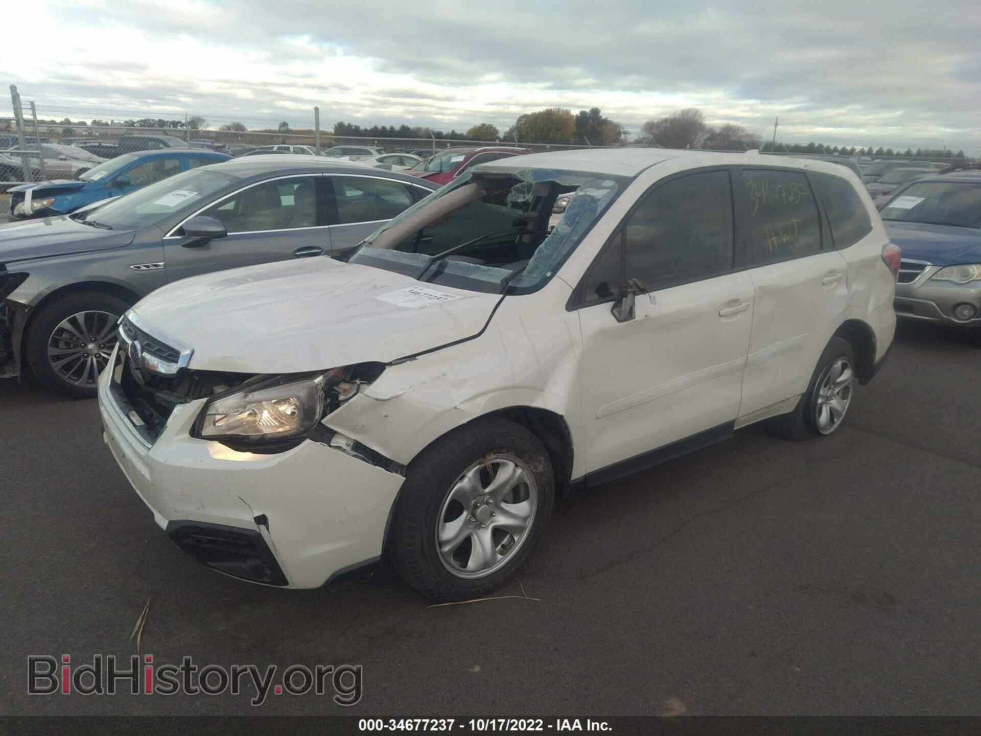 2018 SUBARU FORESTER - VIN: JF2SJAAC9JG498701 - Фото 2