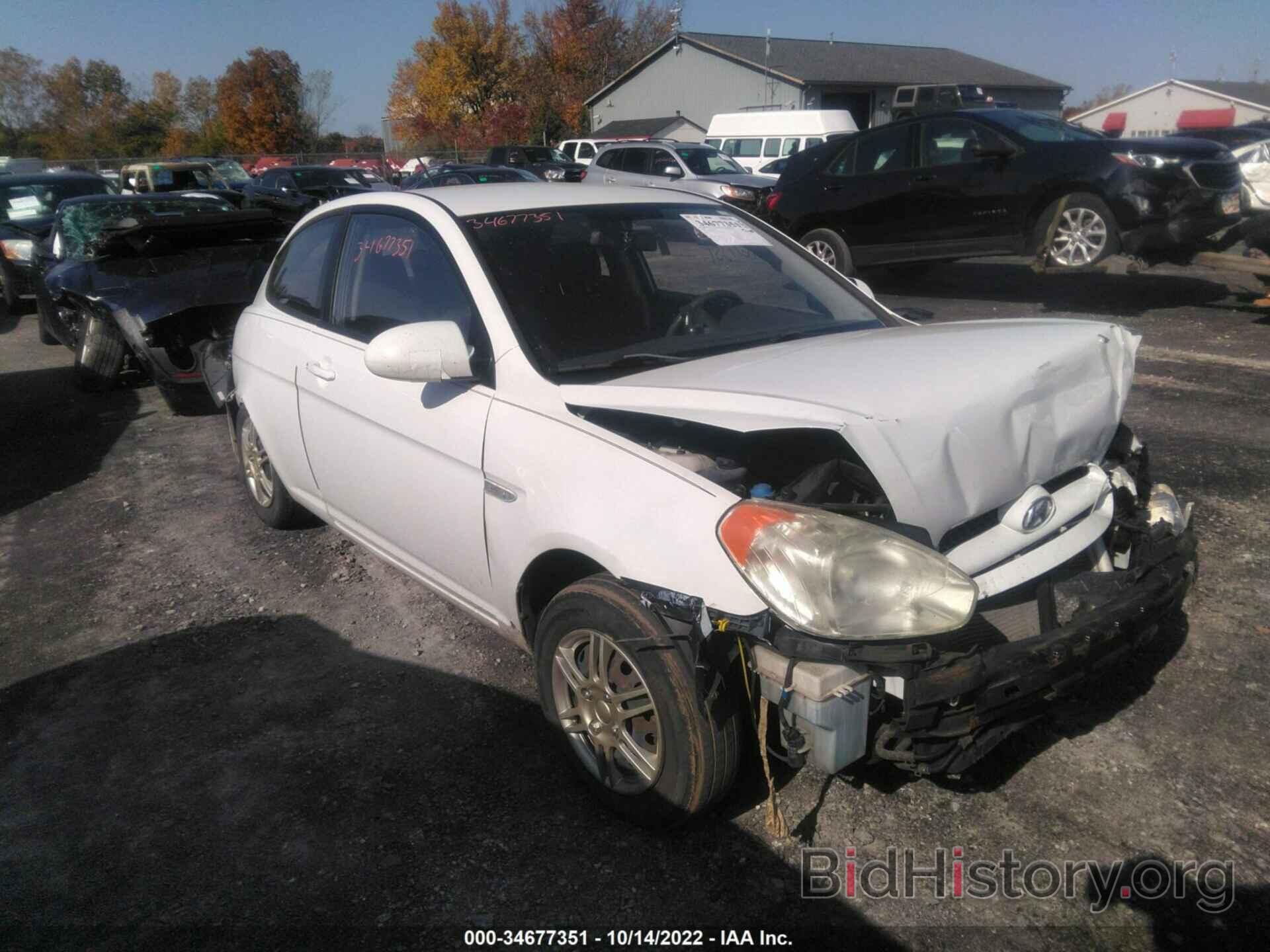 Photo KMHCM36C58U103435 - HYUNDAI ACCENT 2008