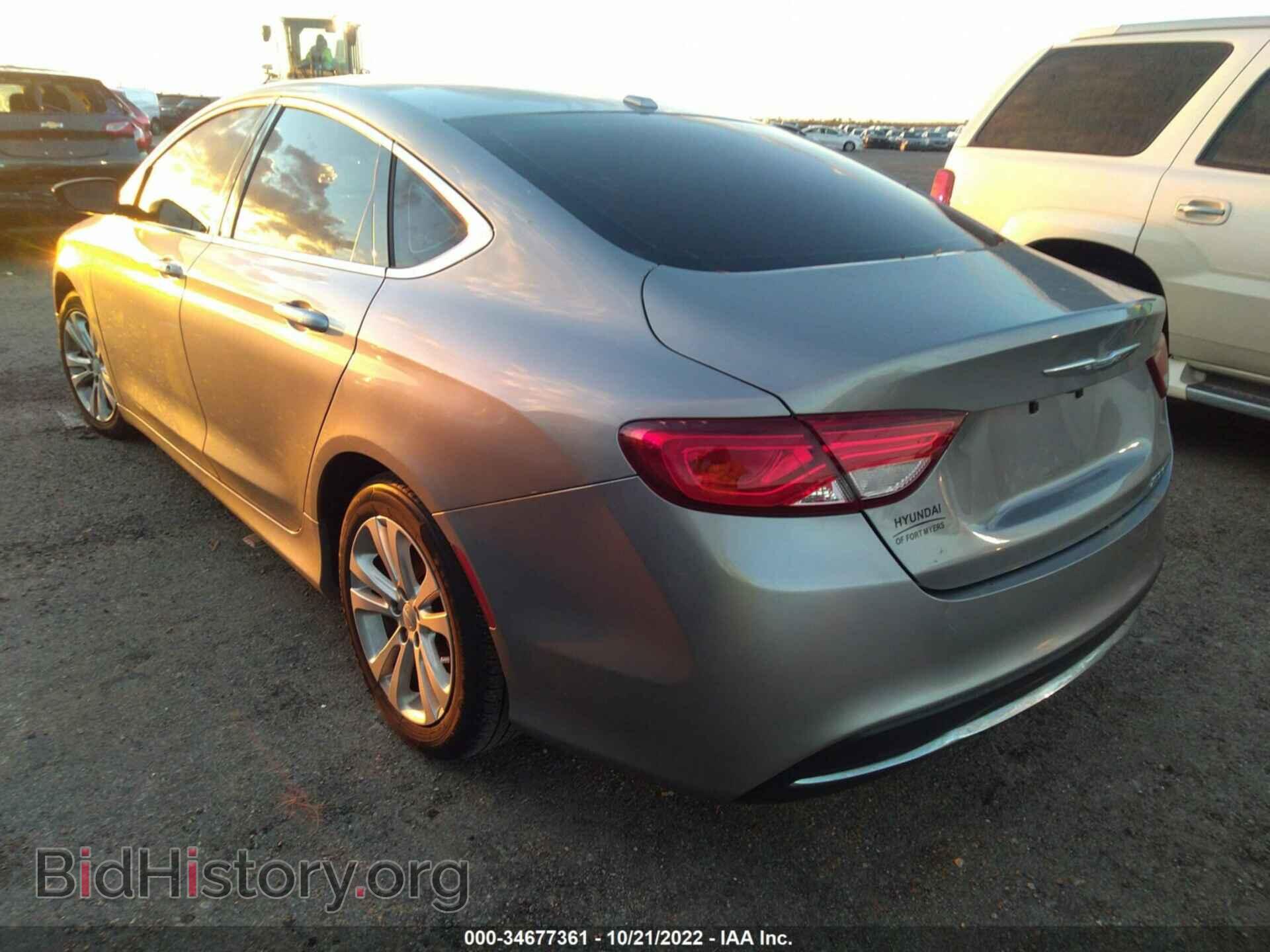 2015 CHRYSLER 200 - VIN: 1C3CCCAB7FN531931 - Фото 3