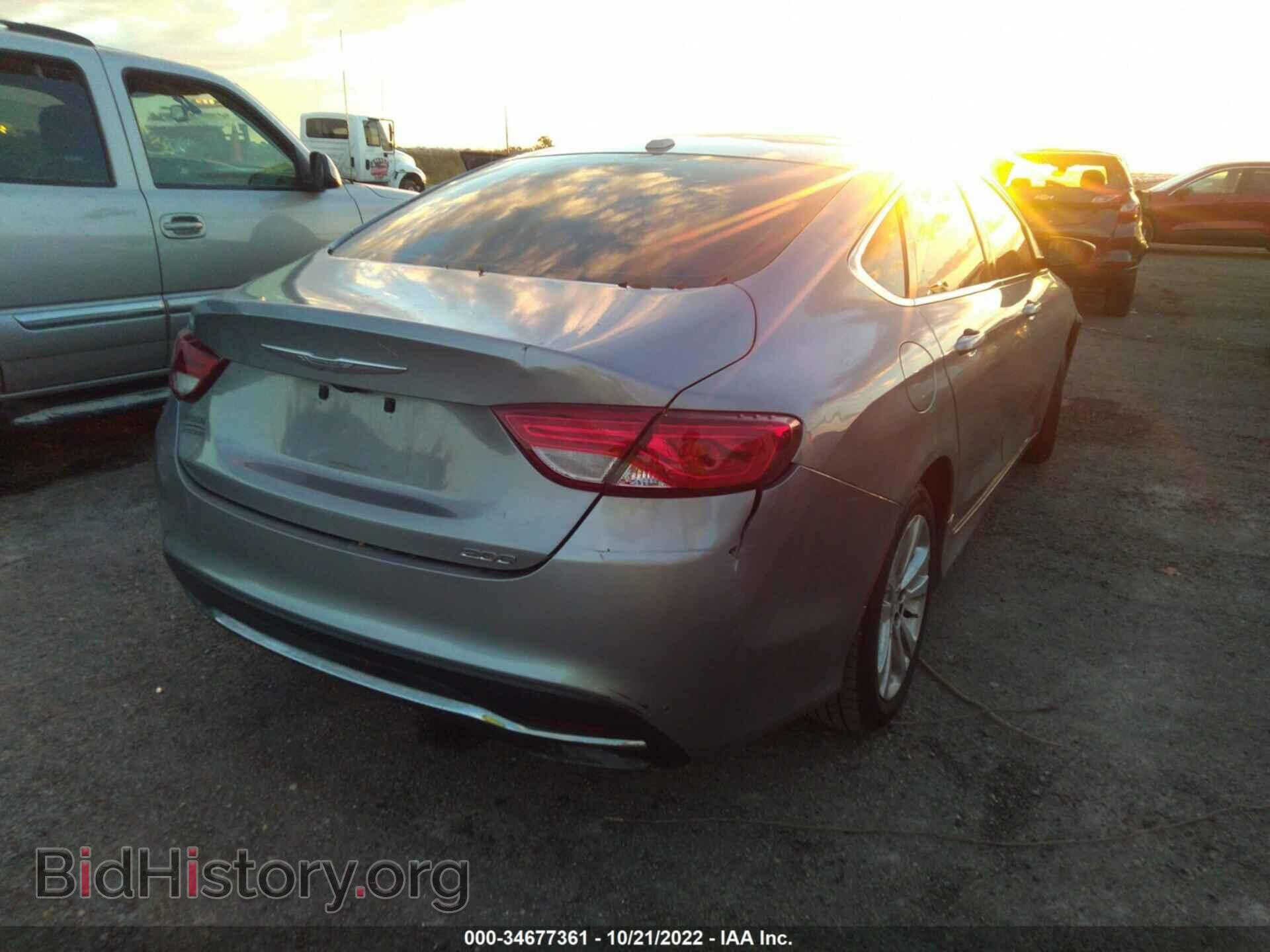 2015 CHRYSLER 200 - VIN: 1C3CCCAB7FN531931 - Фото 4
